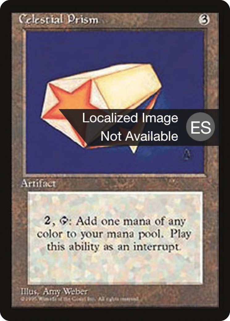 Celestial Prism — Fourth Edition Foreign Black Border — Magic: The Gathering