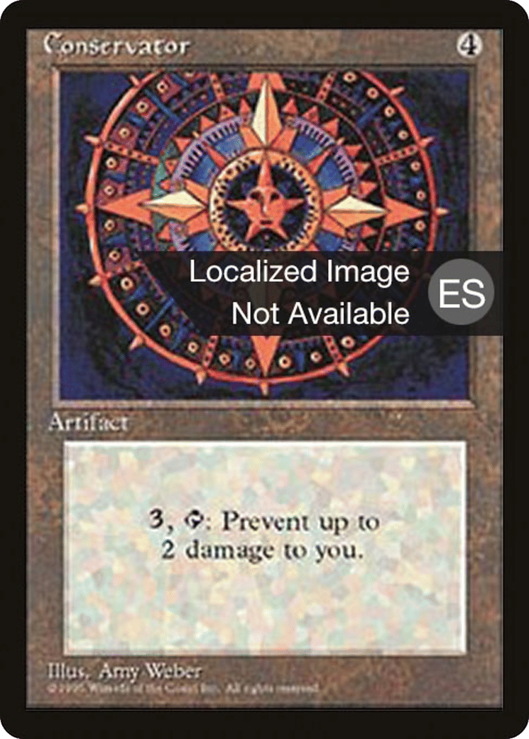 Conservateur — Fourth Edition Foreign Black Border — Magic: The Gathering