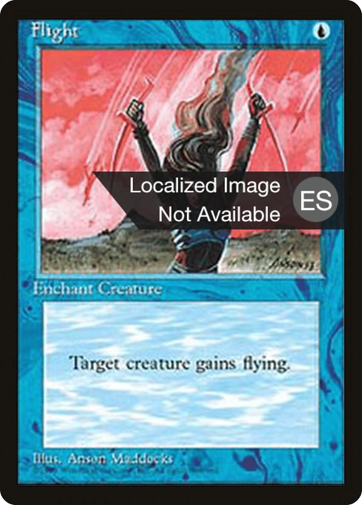 Flight — Fourth Edition Foreign Black Border — Magic: The Gathering