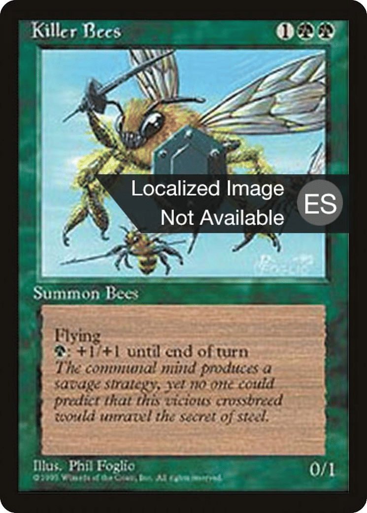 Killer Bees — Fourth Edition Foreign Black Border — Magic: The Gathering
