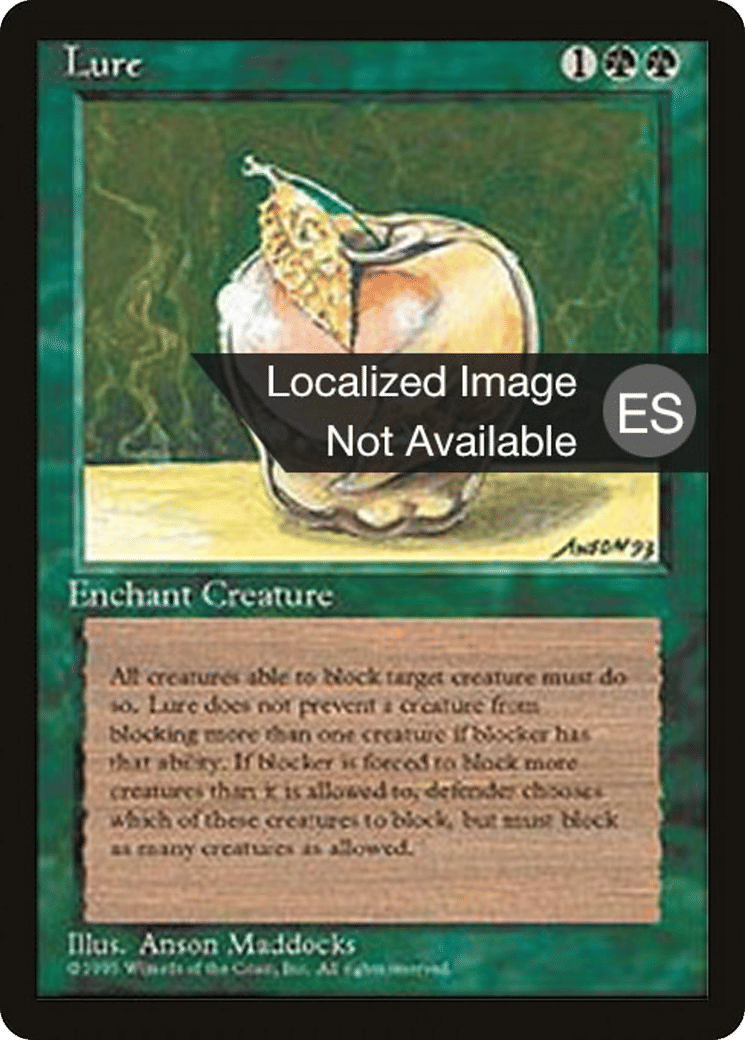 Lure — Fourth Edition Foreign Black Border — Magic: The Gathering