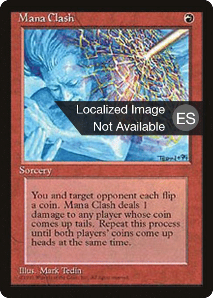Mana Clash — Fourth Edition Foreign Black Border — Magic: The Gathering