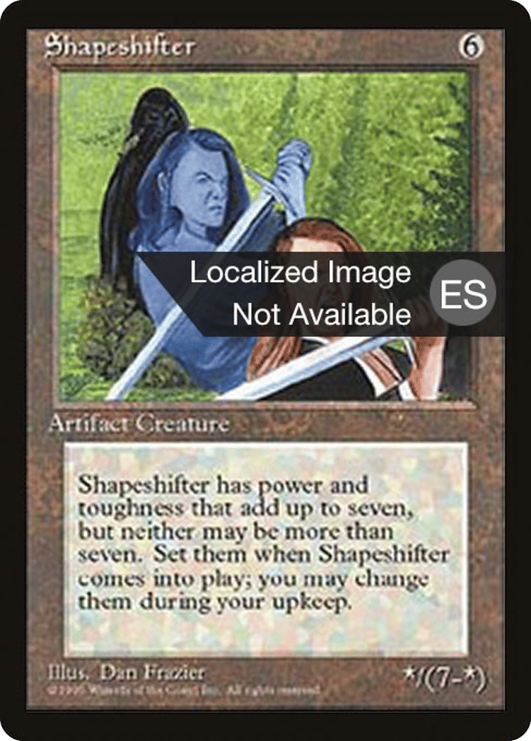 Changeforme — Fourth Edition Foreign Black Border — Magic: The Gathering