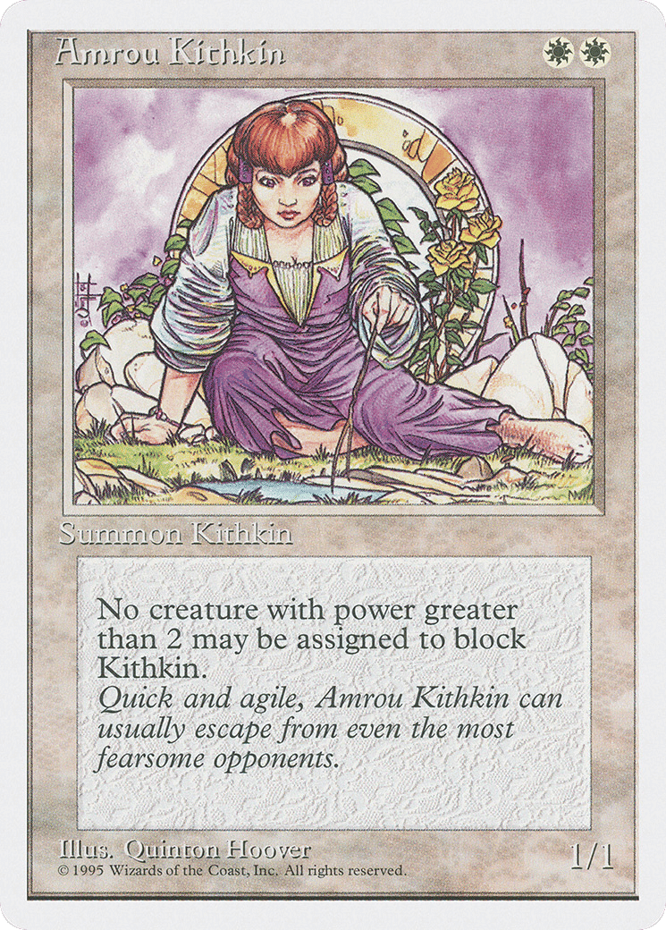 Amrou Kithkin — Fourth Edition — Magic: The Gathering
