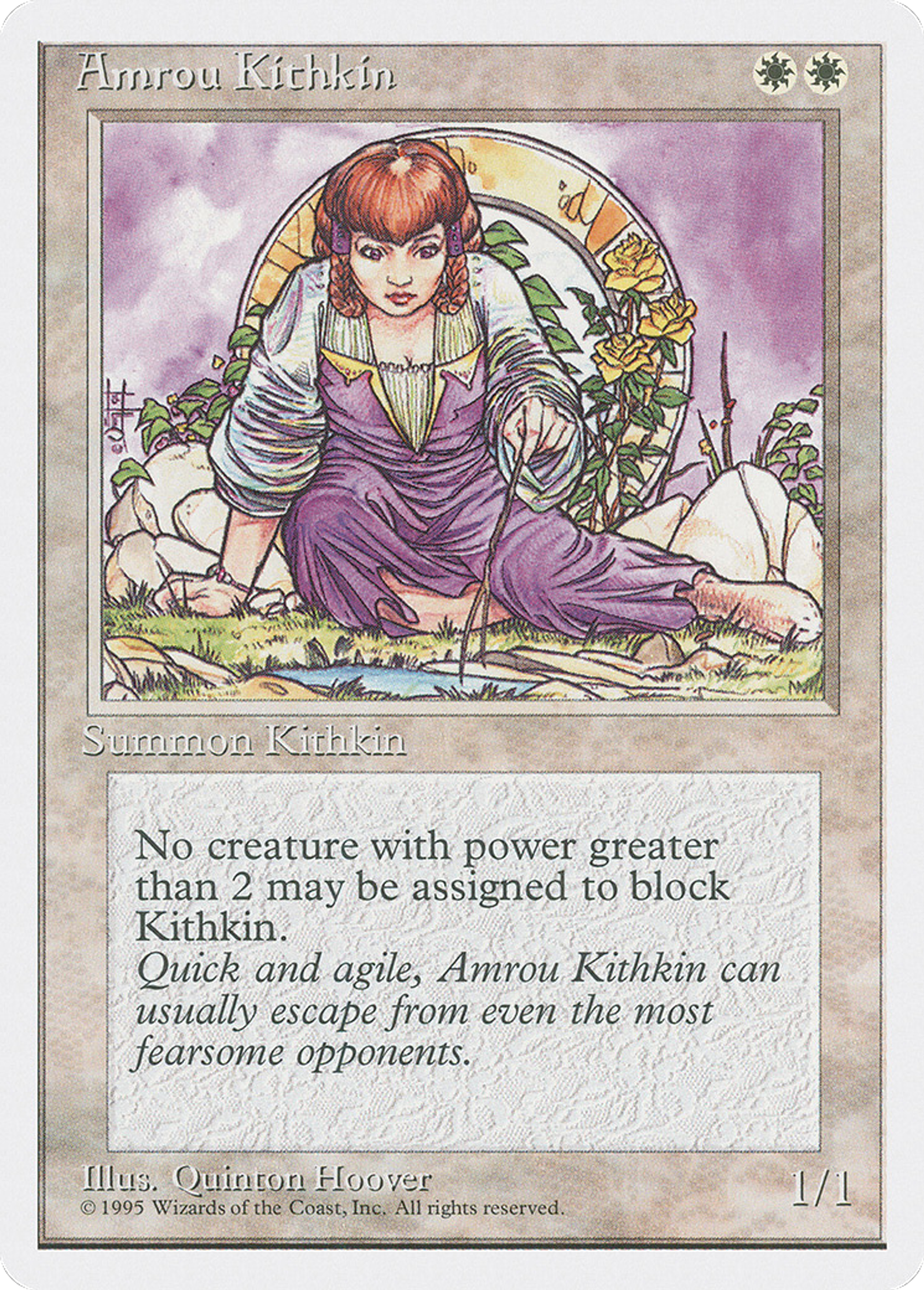 Amrou Kithkin — Fourth Edition — Magic: The Gathering