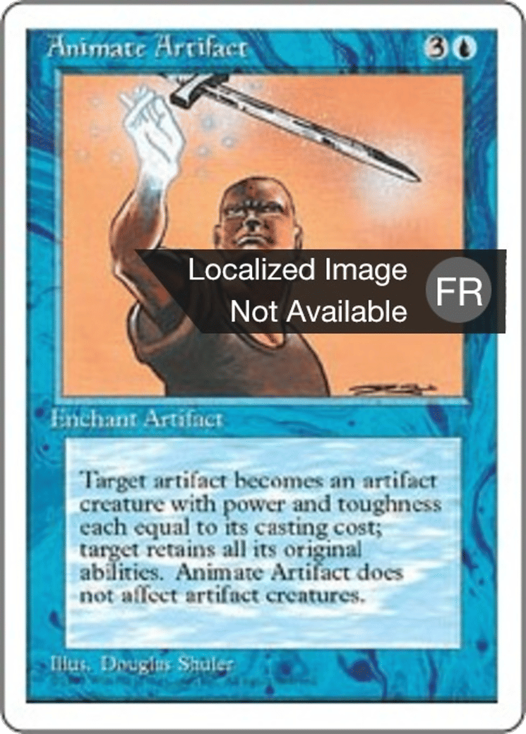Animation d'artefact — Fourth Edition — Magic: The Gathering