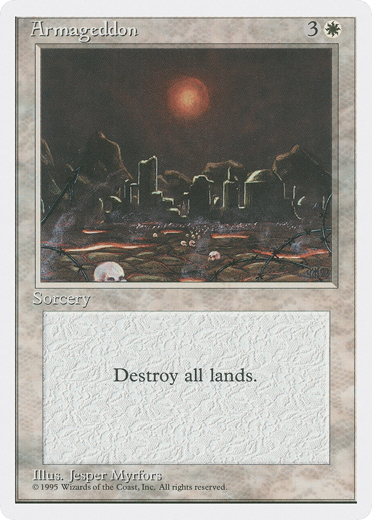 Armageddon — Fourth Edition — Magic: The Gathering