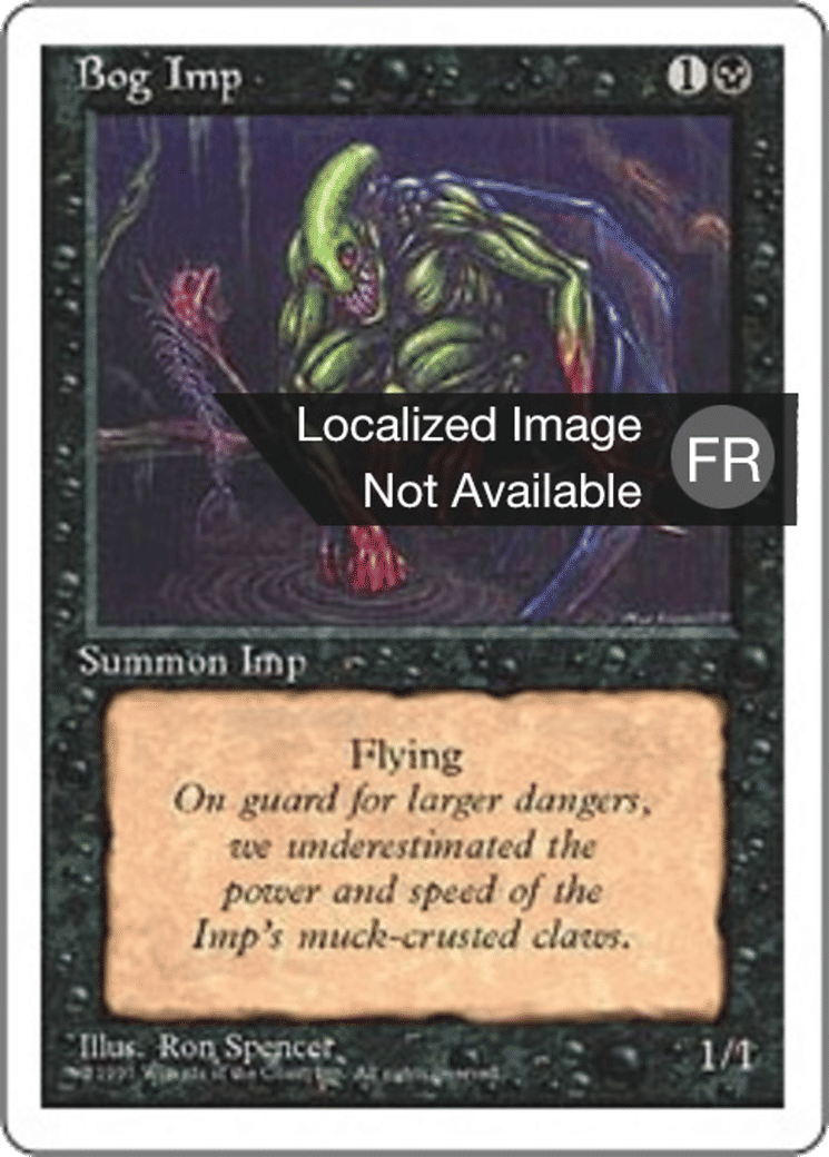 Diablotin des marécages — Fourth Edition — Magic: The Gathering
