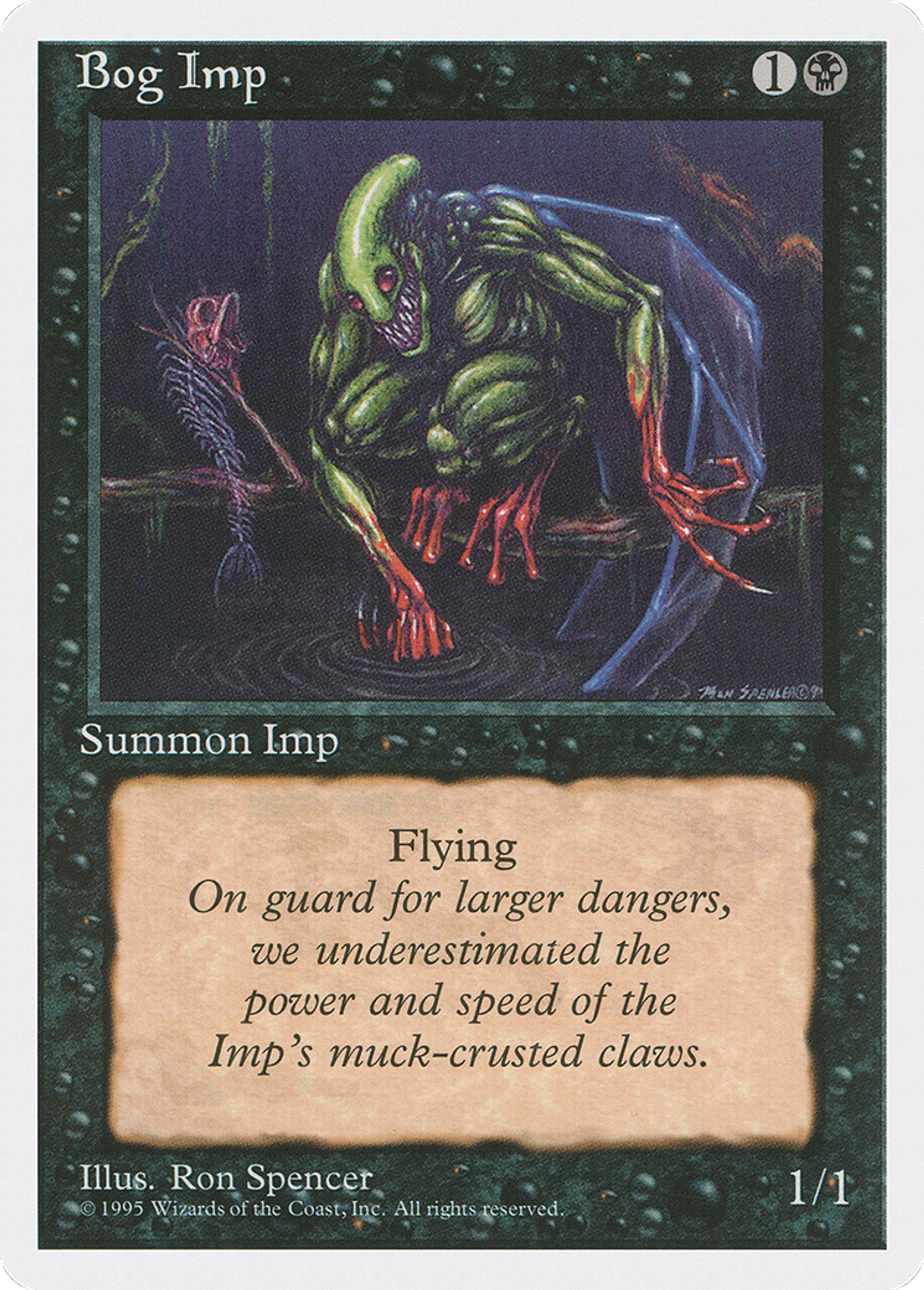 Bog Imp — Fourth Edition — Magic: The Gathering
