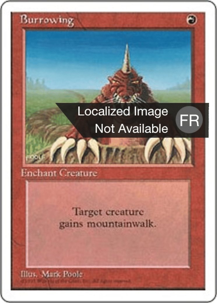 Fouisseur — Fourth Edition — Magic: The Gathering
