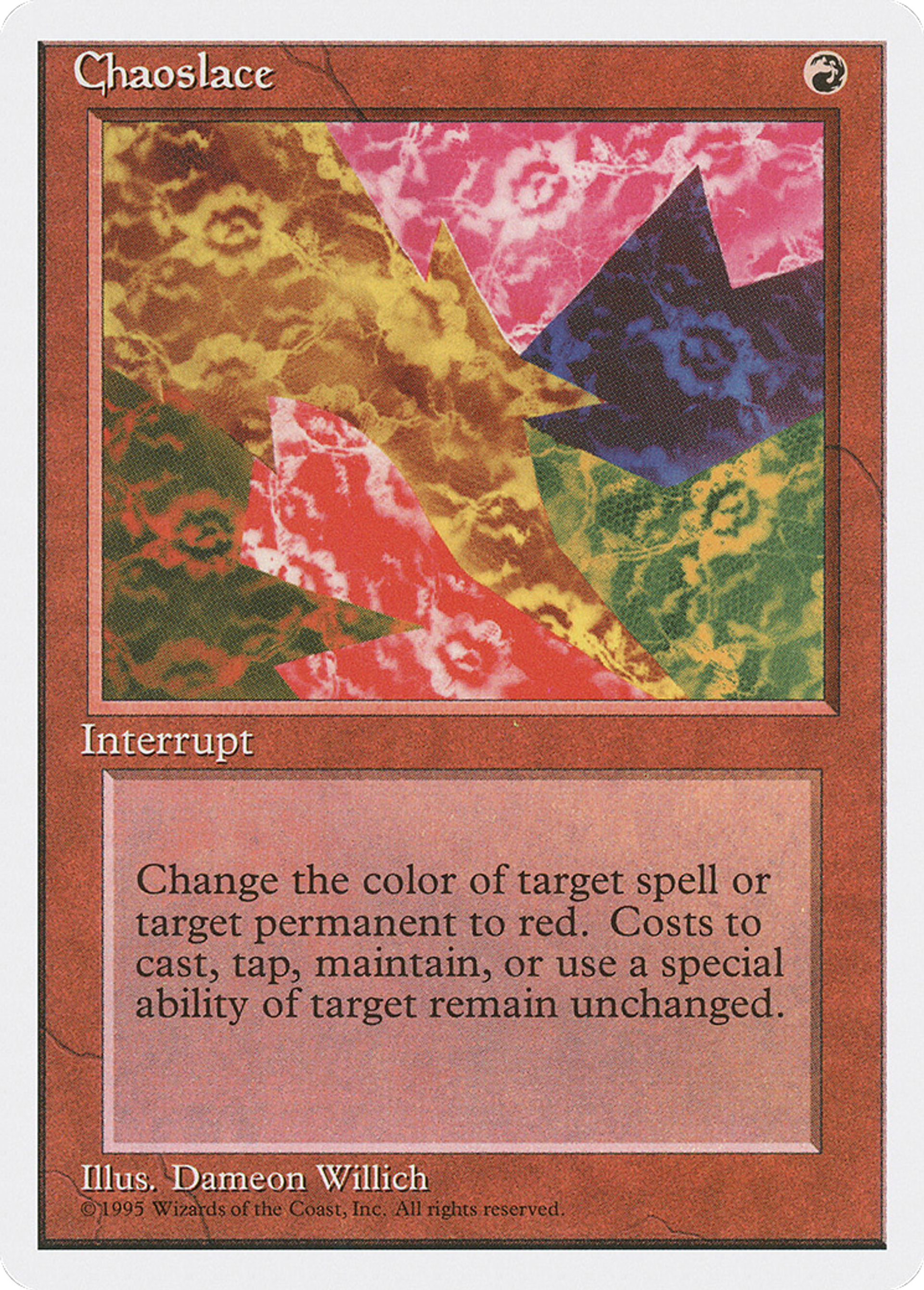 Chaoslace — Fourth Edition — Magic: The Gathering
