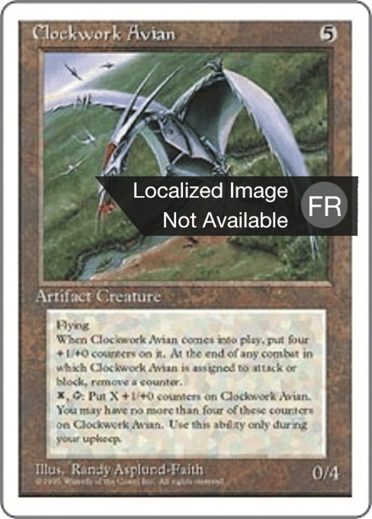 Oiseau mécanique — Fourth Edition — Magic: The Gathering
