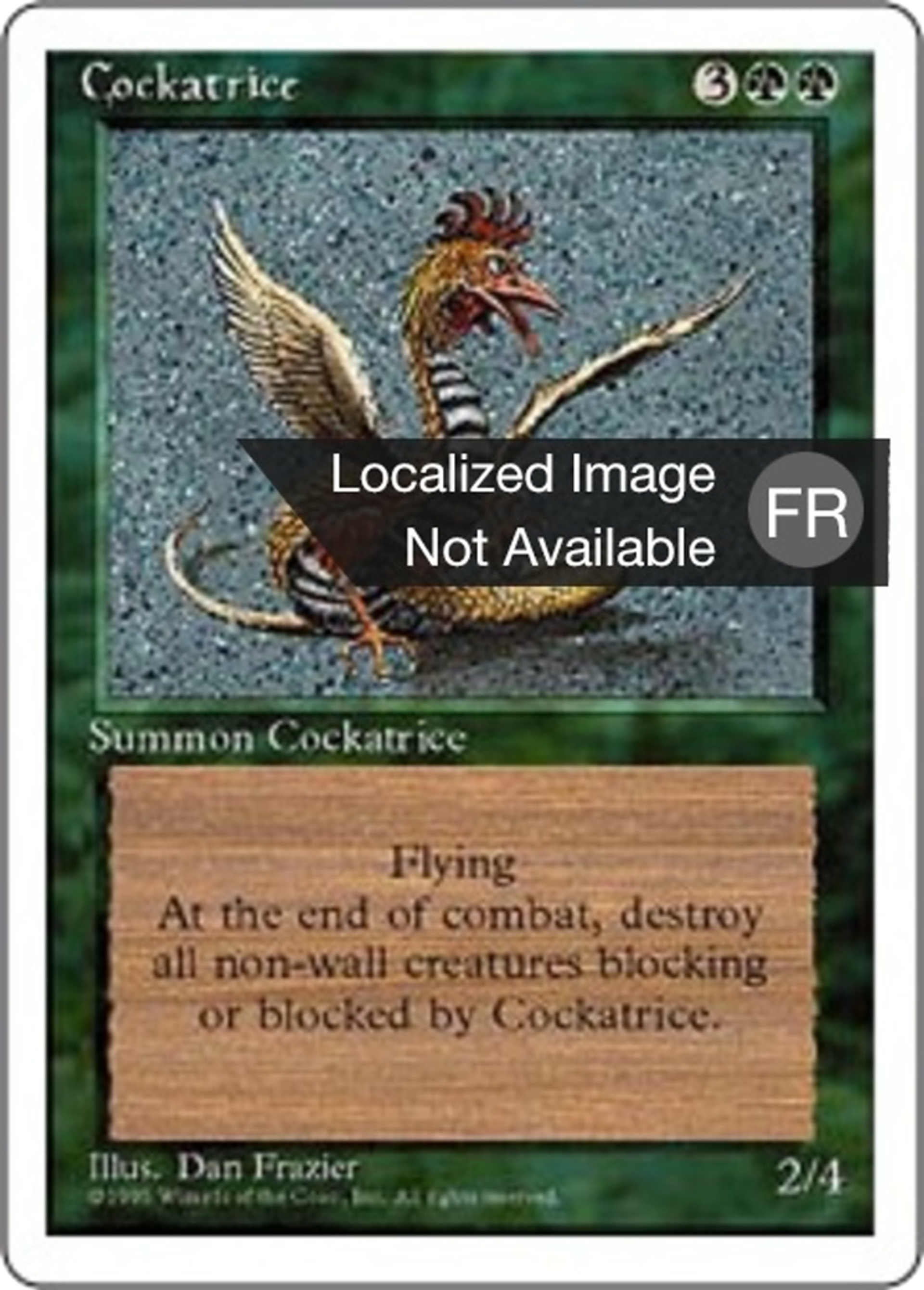 Cocatrix — Fourth Edition — Magic: The Gathering