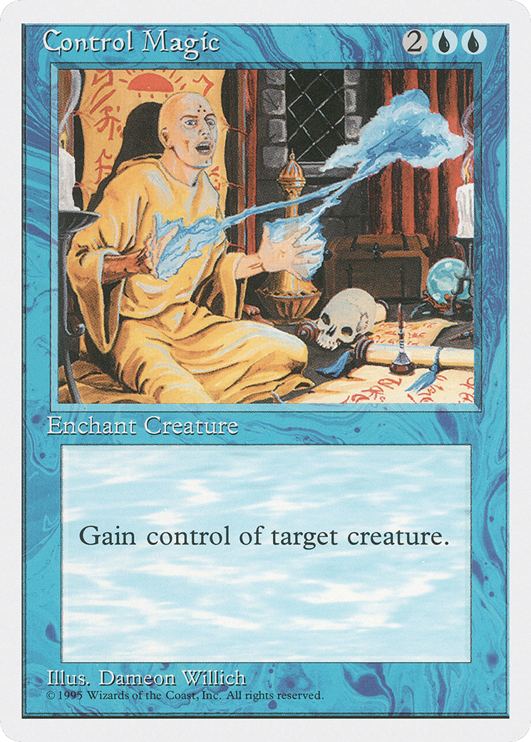 Control Magic — Fourth Edition — Magic: The Gathering