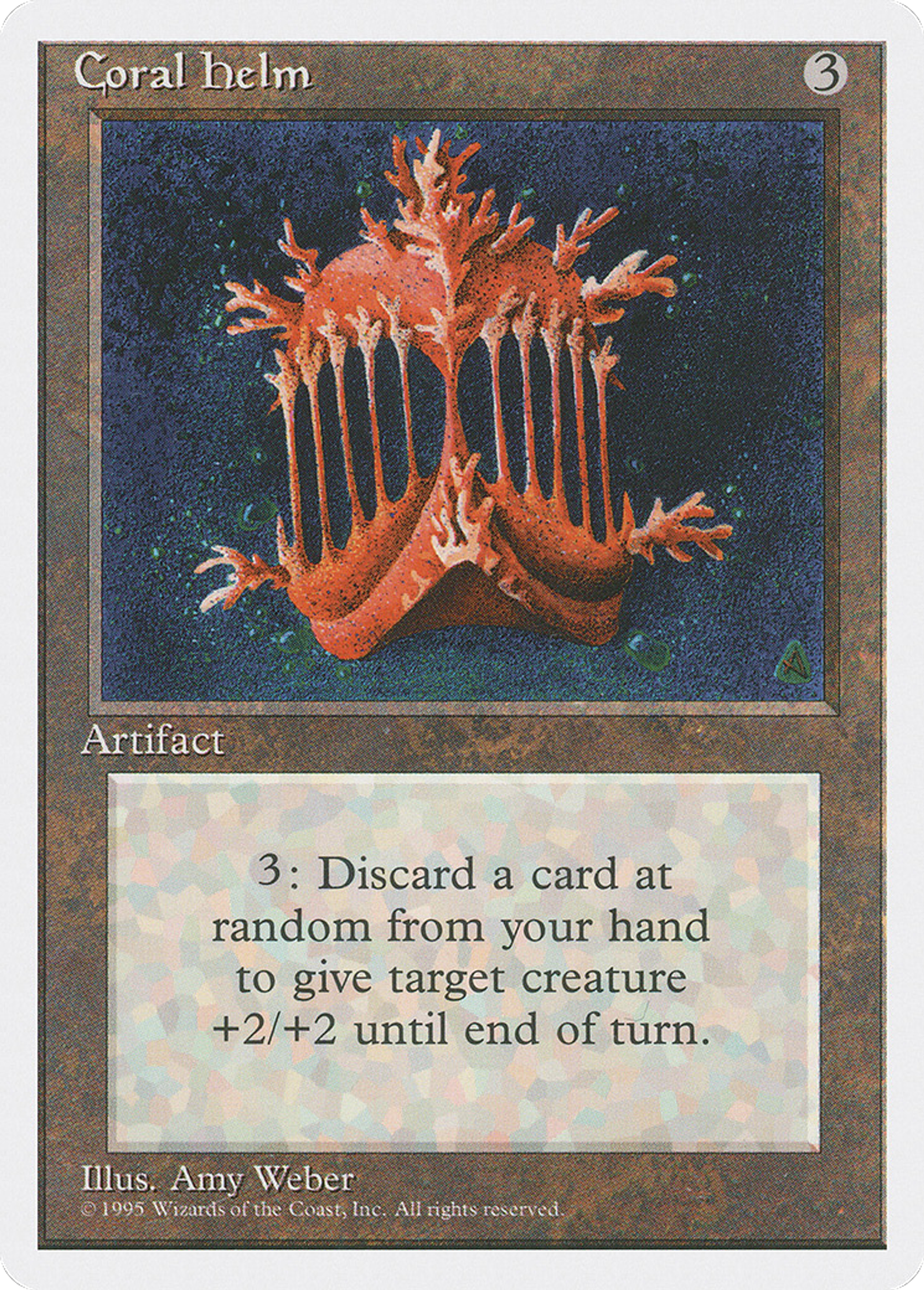 Coral Helm — Fourth Edition — Magic: The Gathering