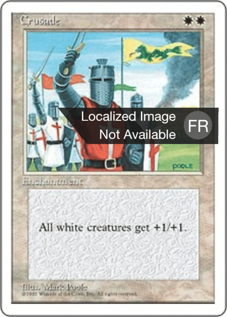 Croisade — Fourth Edition — Magic: The Gathering