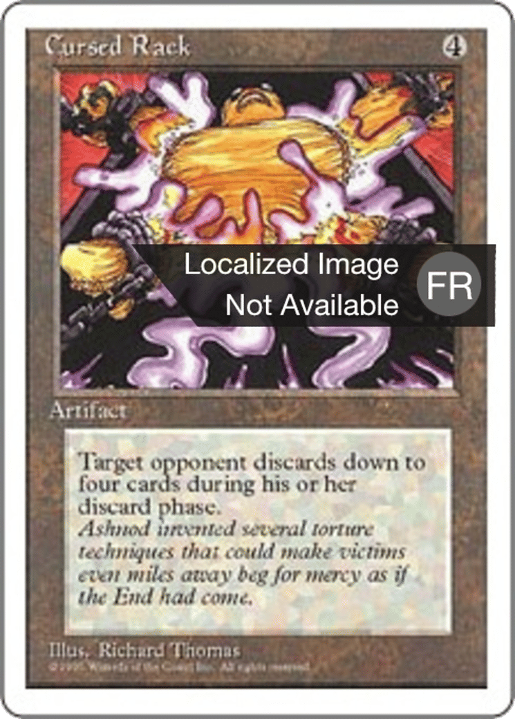 Chevalet maudit — Fourth Edition — Magic: The Gathering