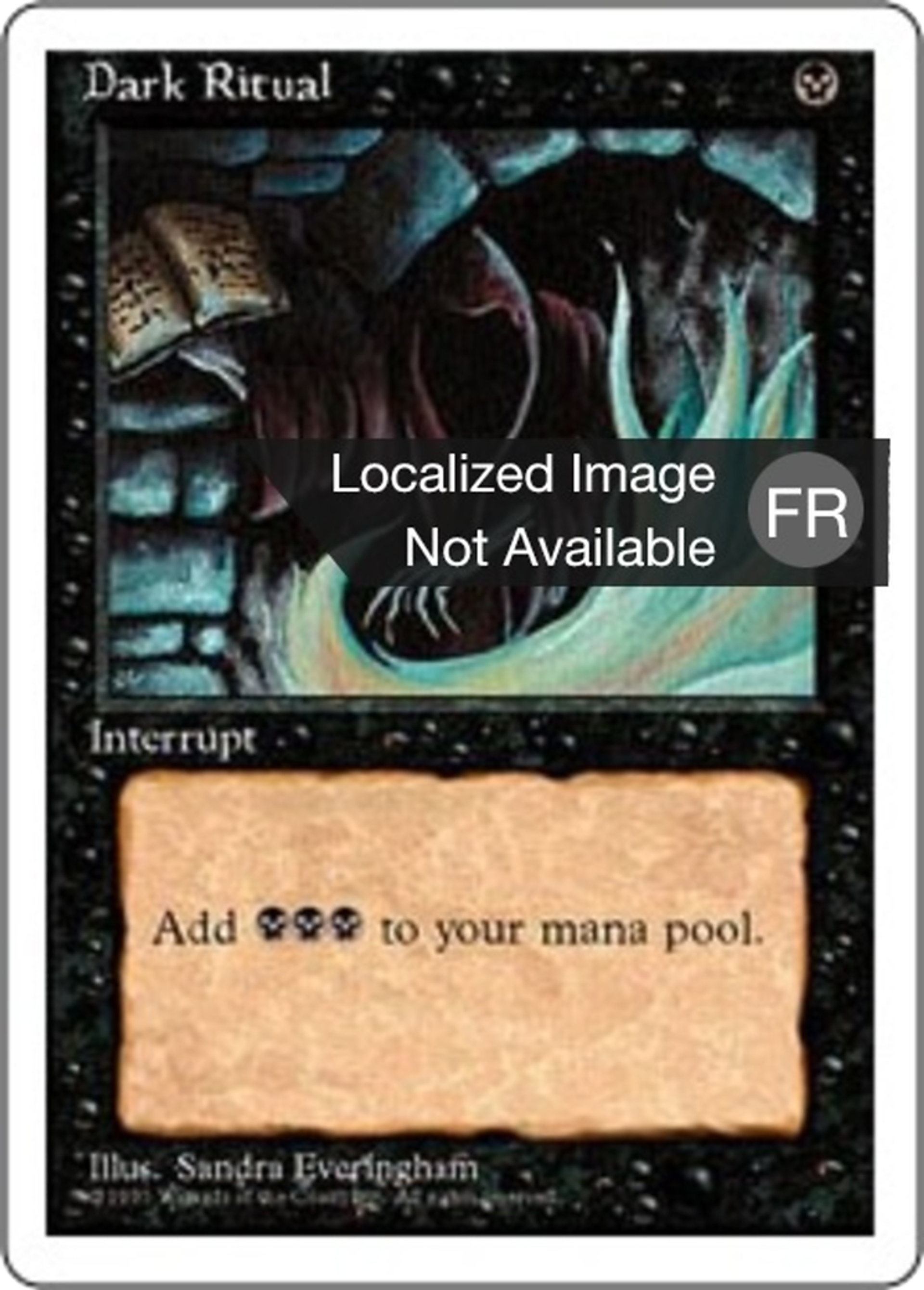 Messe noire — Fourth Edition — Magic: The Gathering