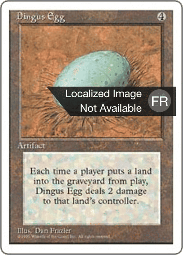 Œuf de dingus — Fourth Edition — Magic: The Gathering