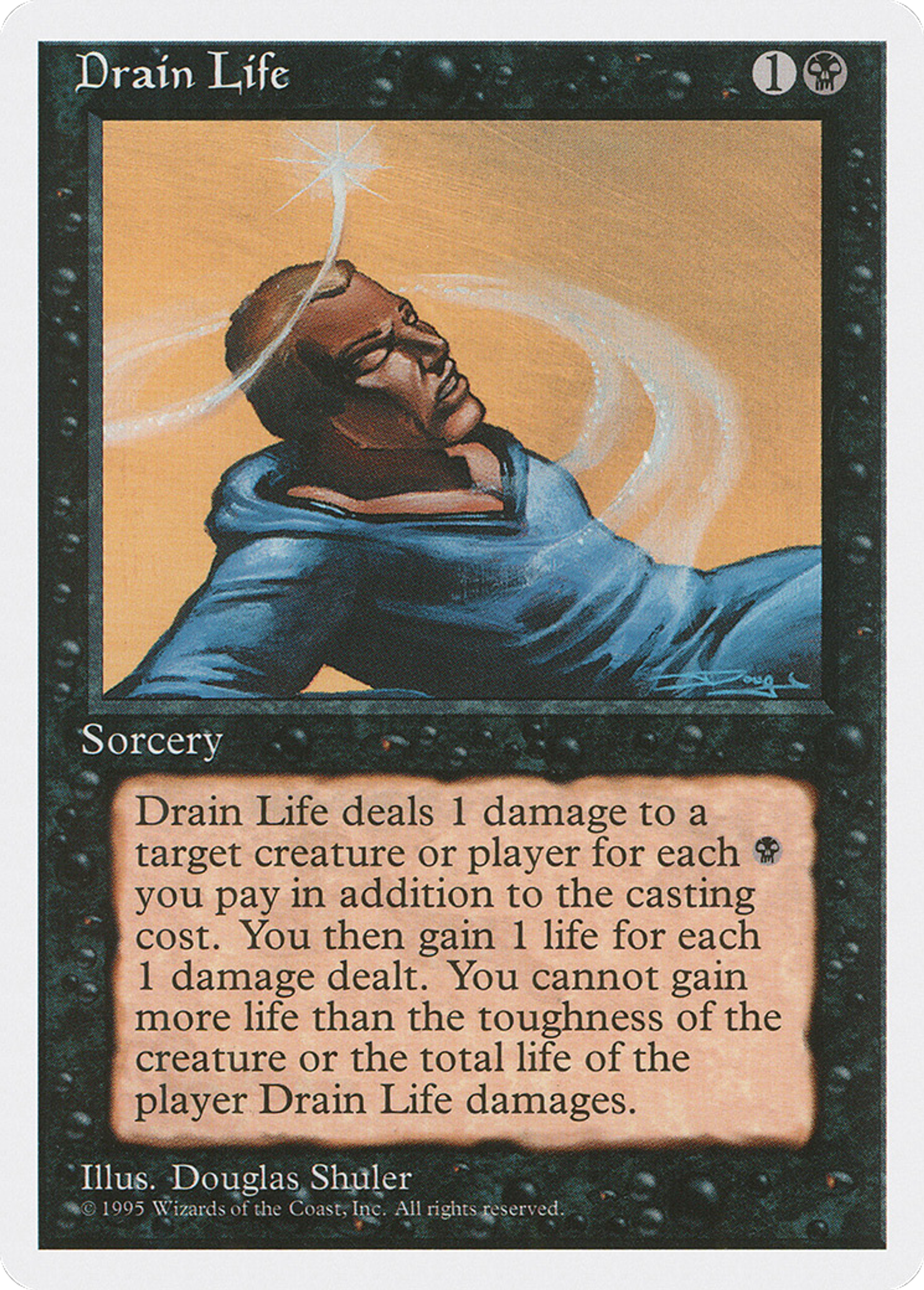 Drain Life — Fourth Edition — Magic: The Gathering