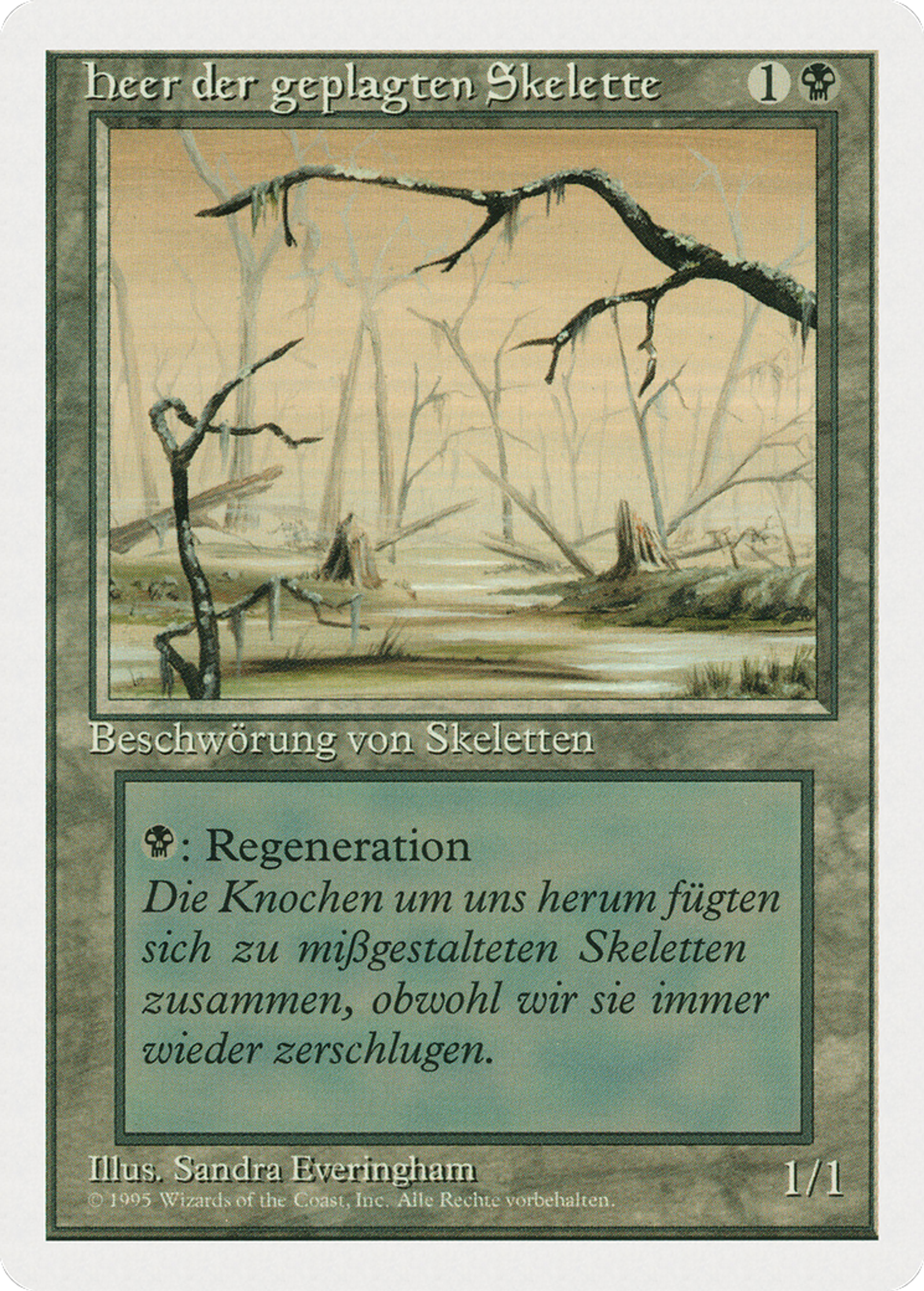 Drudge Skeletons — Fourth Edition — Magic: The Gathering