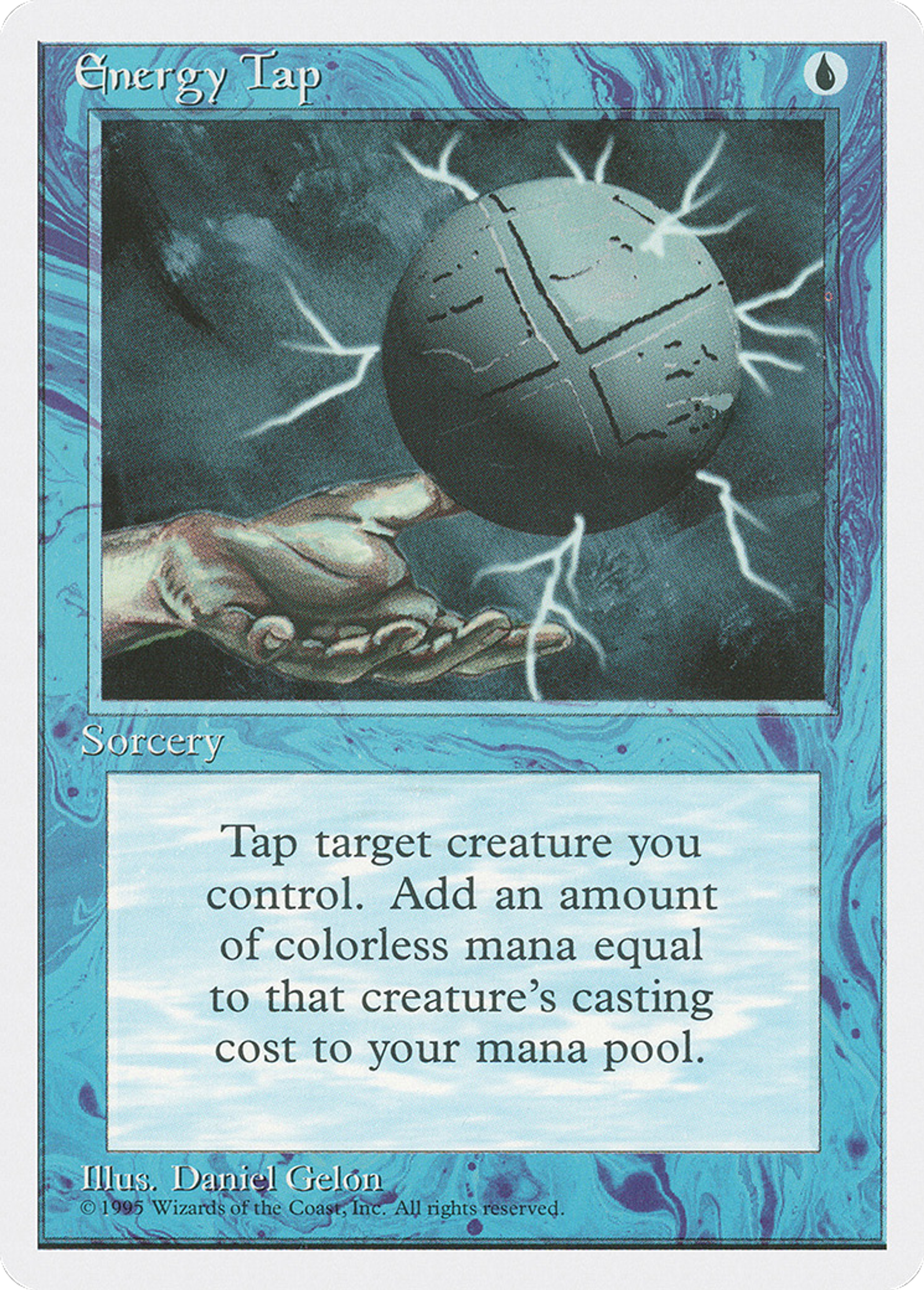 Energy Tap — Fourth Edition — Magic: The Gathering