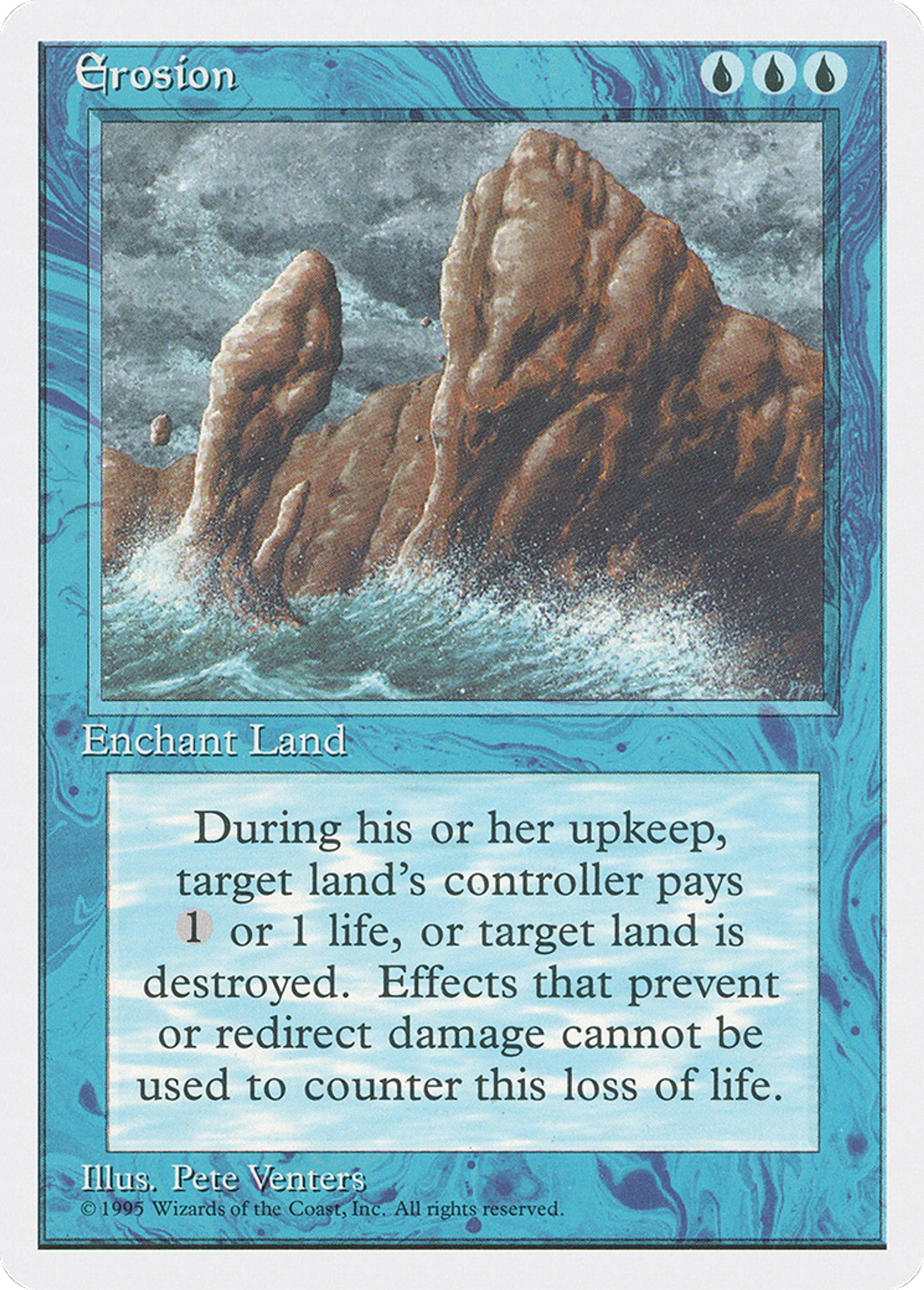 Erosion — Fourth Edition — Magic: The Gathering