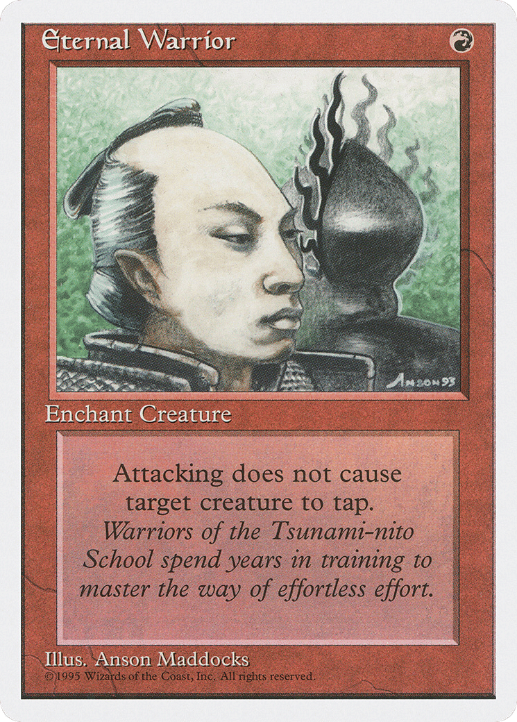 Eternal Warrior — Fourth Edition — Magic: The Gathering