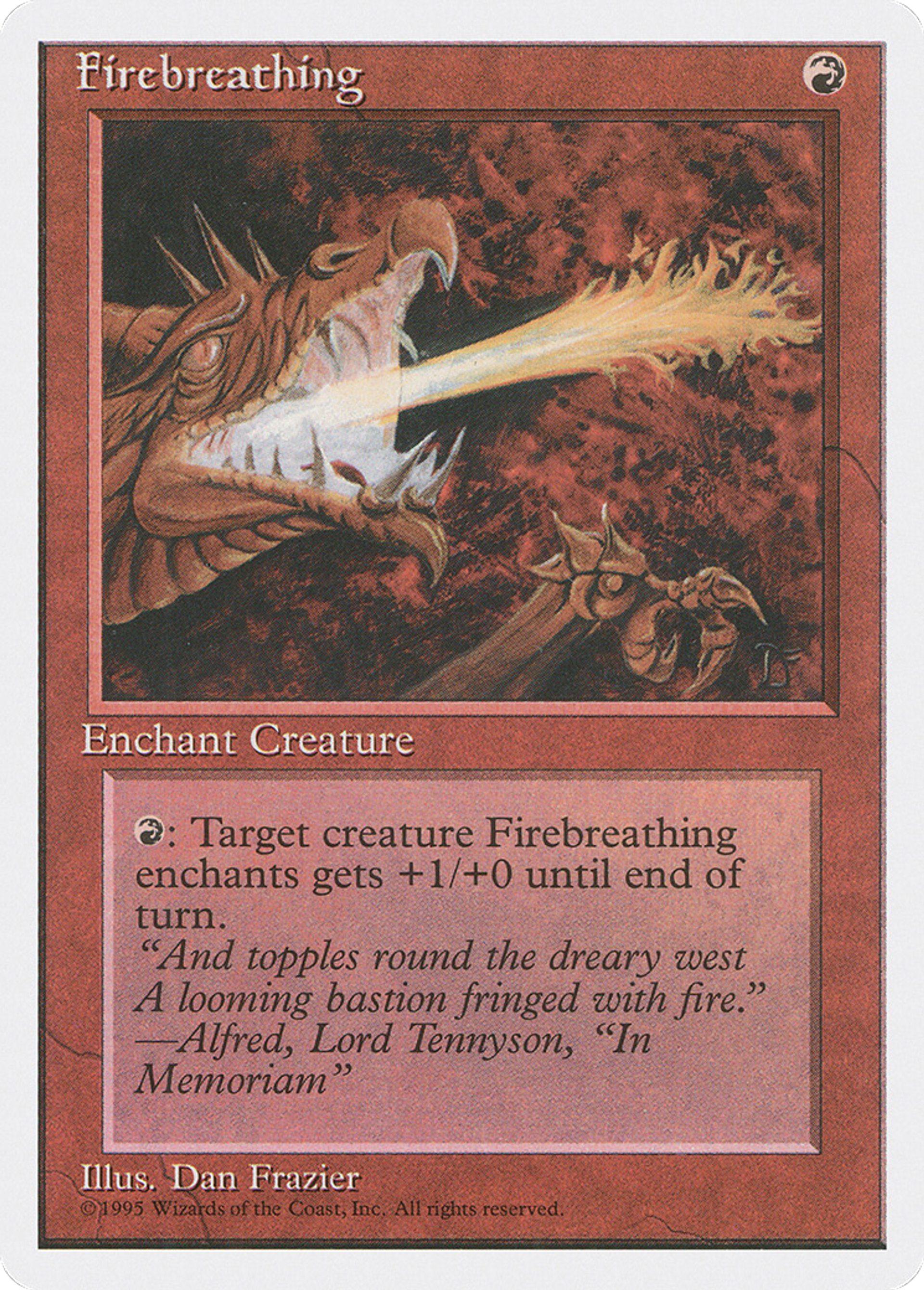 Firebreathing — Fourth Edition — Magic: The Gathering