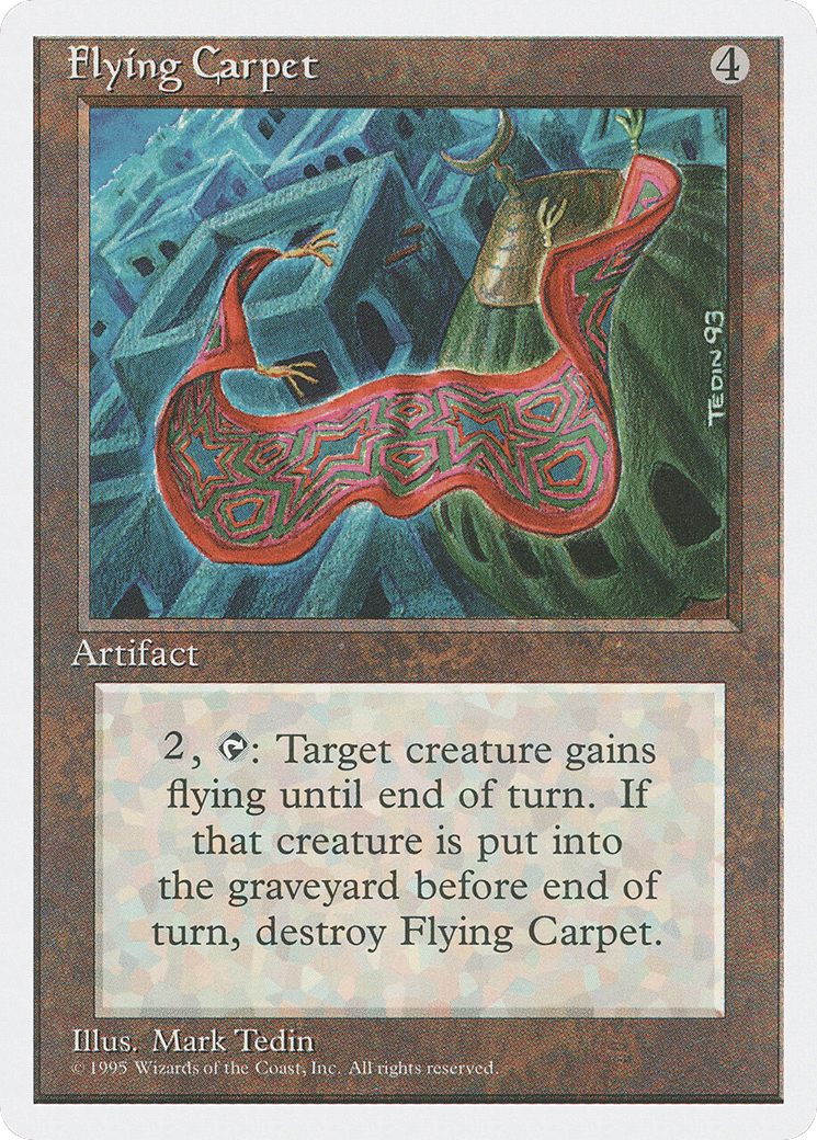 Flying Carpet — Fourth Edition — Magic: The Gathering