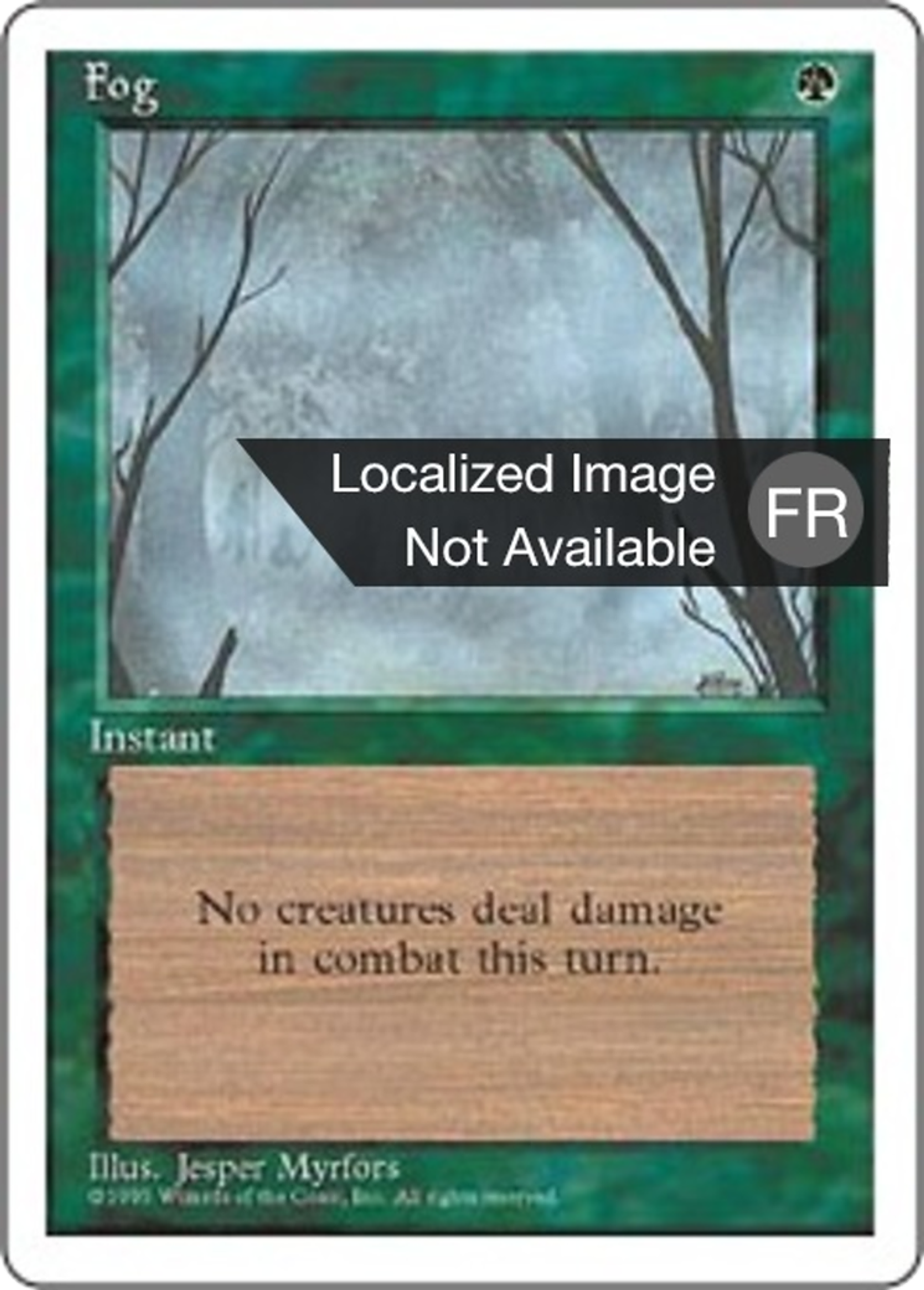 Brouillard — Fourth Edition — Magic: The Gathering