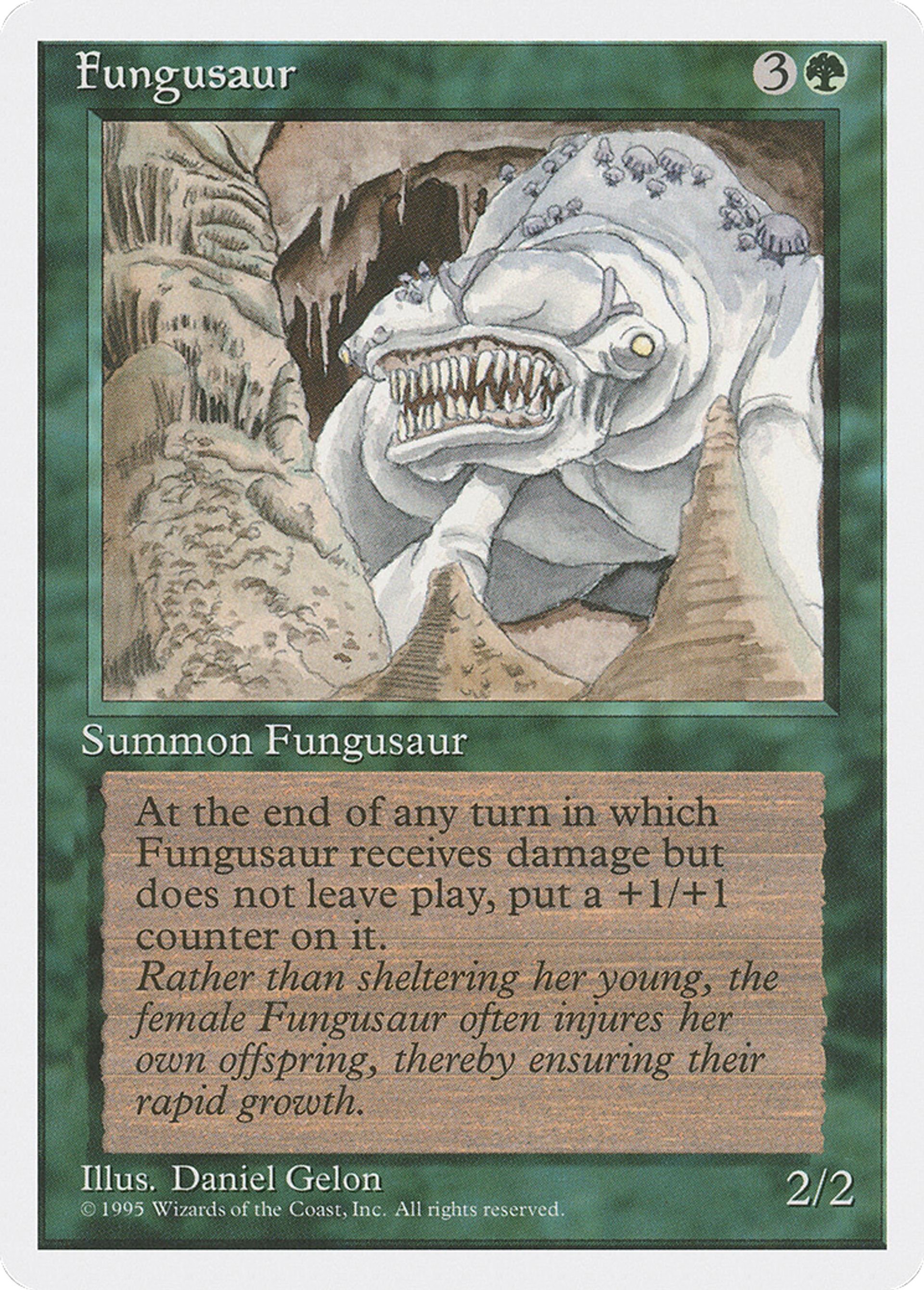 Fungusaur — Fourth Edition — Magic: The Gathering