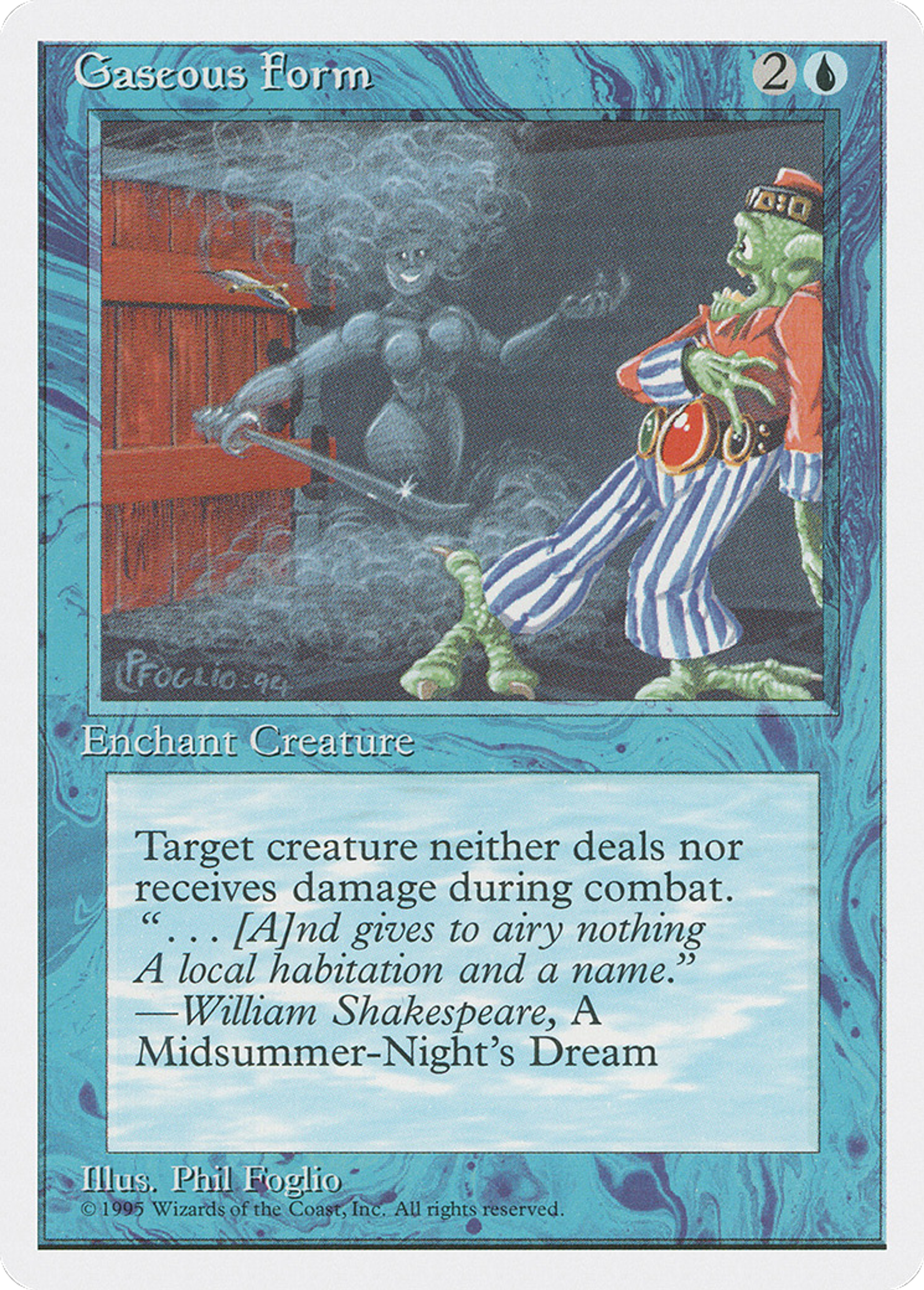 Gaseous Form — Fourth Edition — Magic: The Gathering