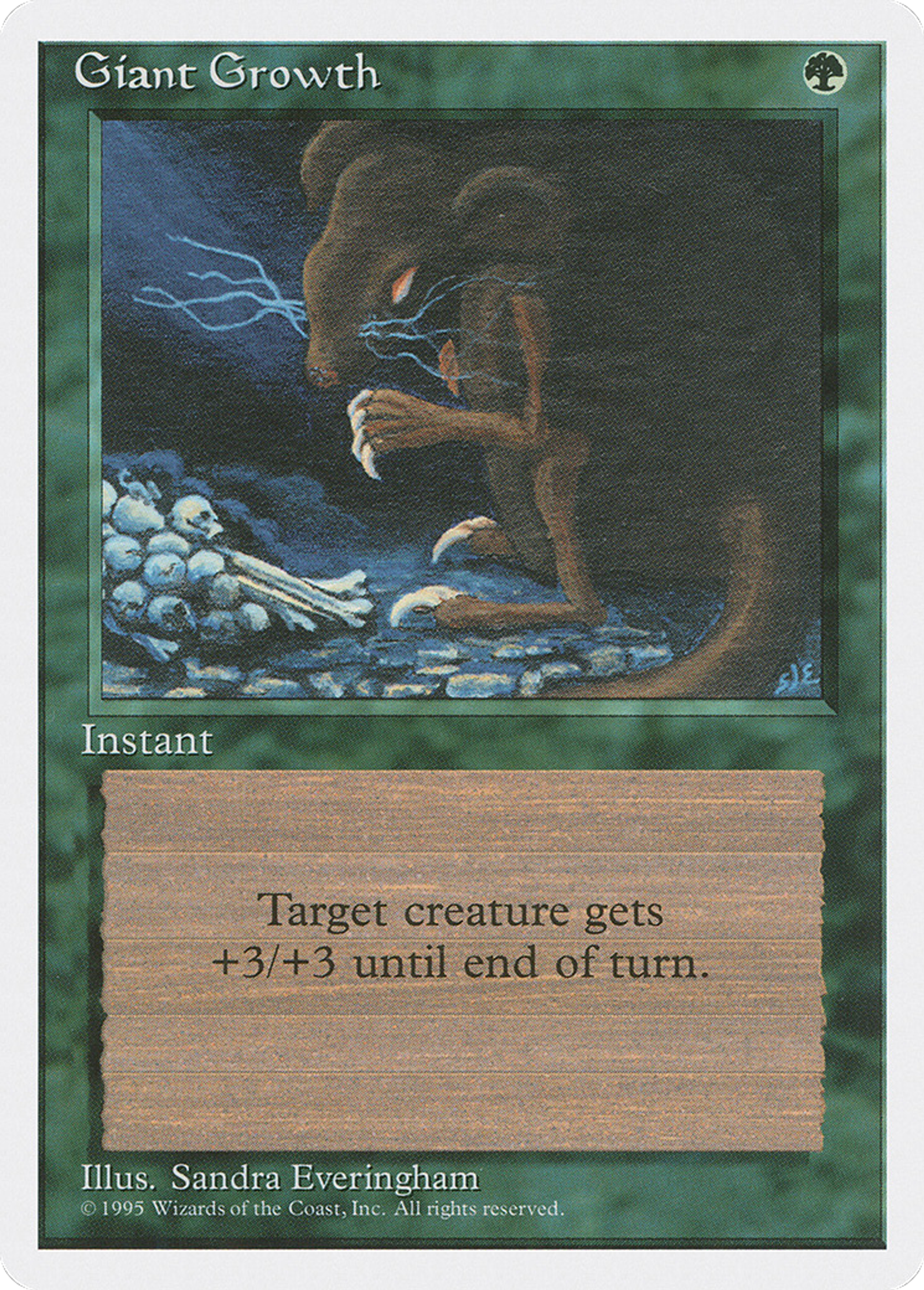 Croissance gigantesque — Fourth Edition — Magic: The Gathering