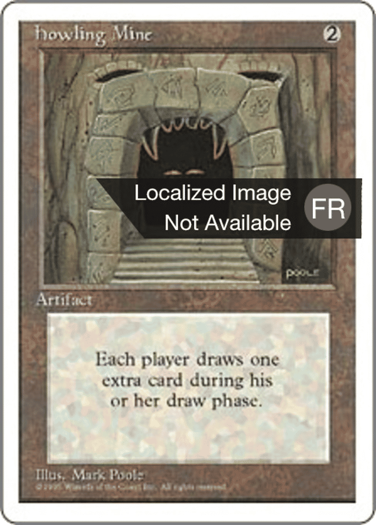 Mine rugissante — Fourth Edition — Magic: The Gathering