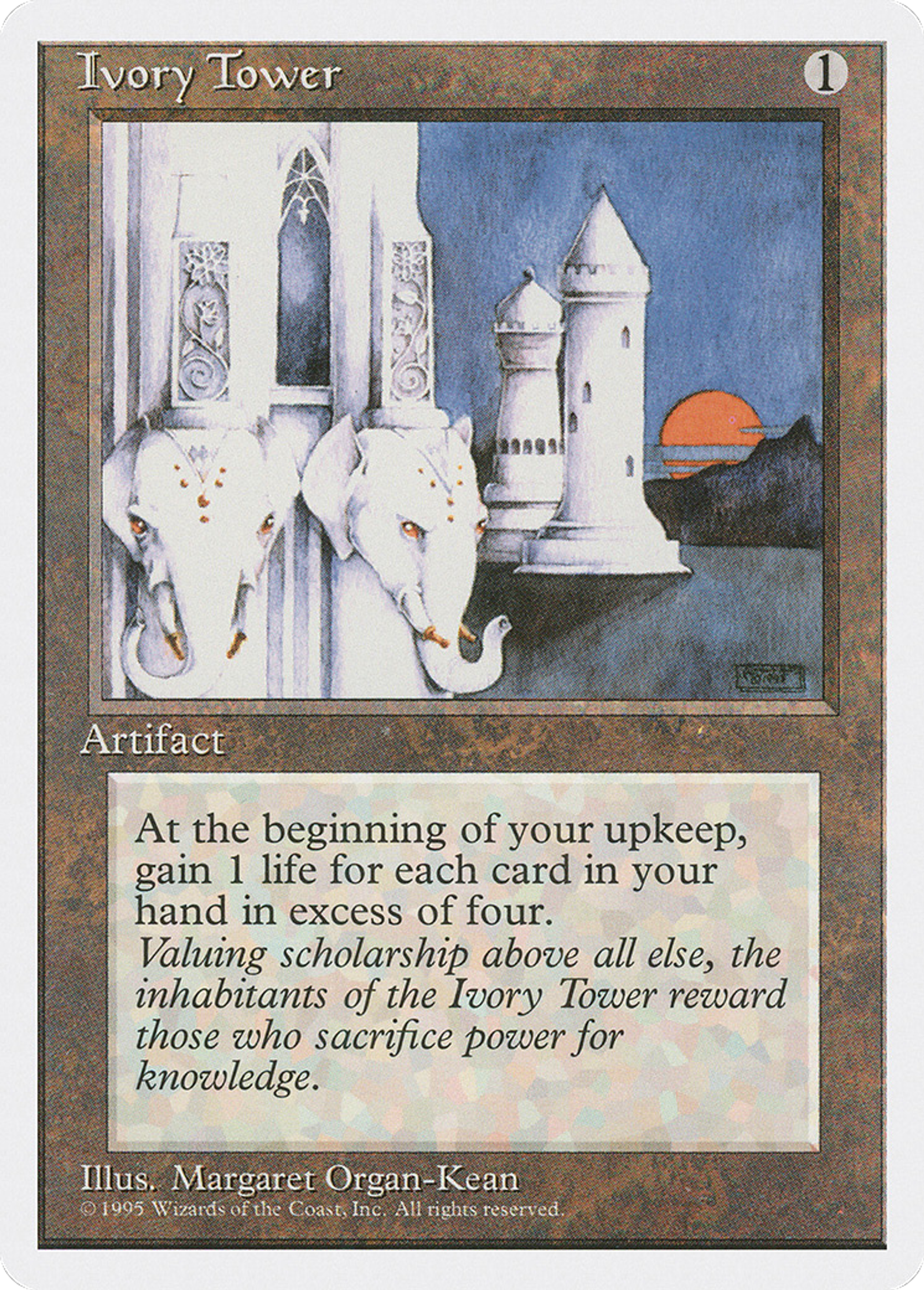 Ivory Tower — Fourth Edition — Magic: The Gathering