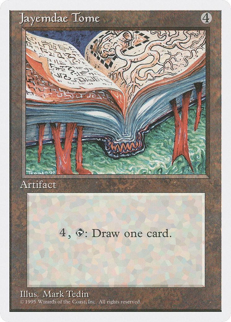 Jayemdae Tome — Fourth Edition — Magic: The Gathering