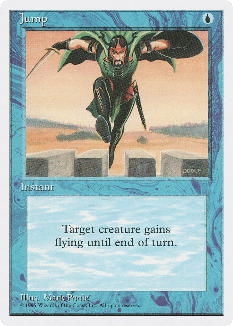 Jump — Fourth Edition — Magic: The Gathering