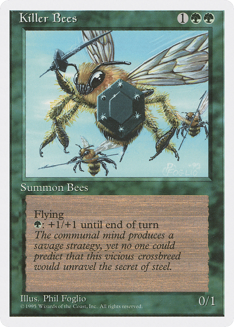 Killer Bees — Fourth Edition — Magic: The Gathering
