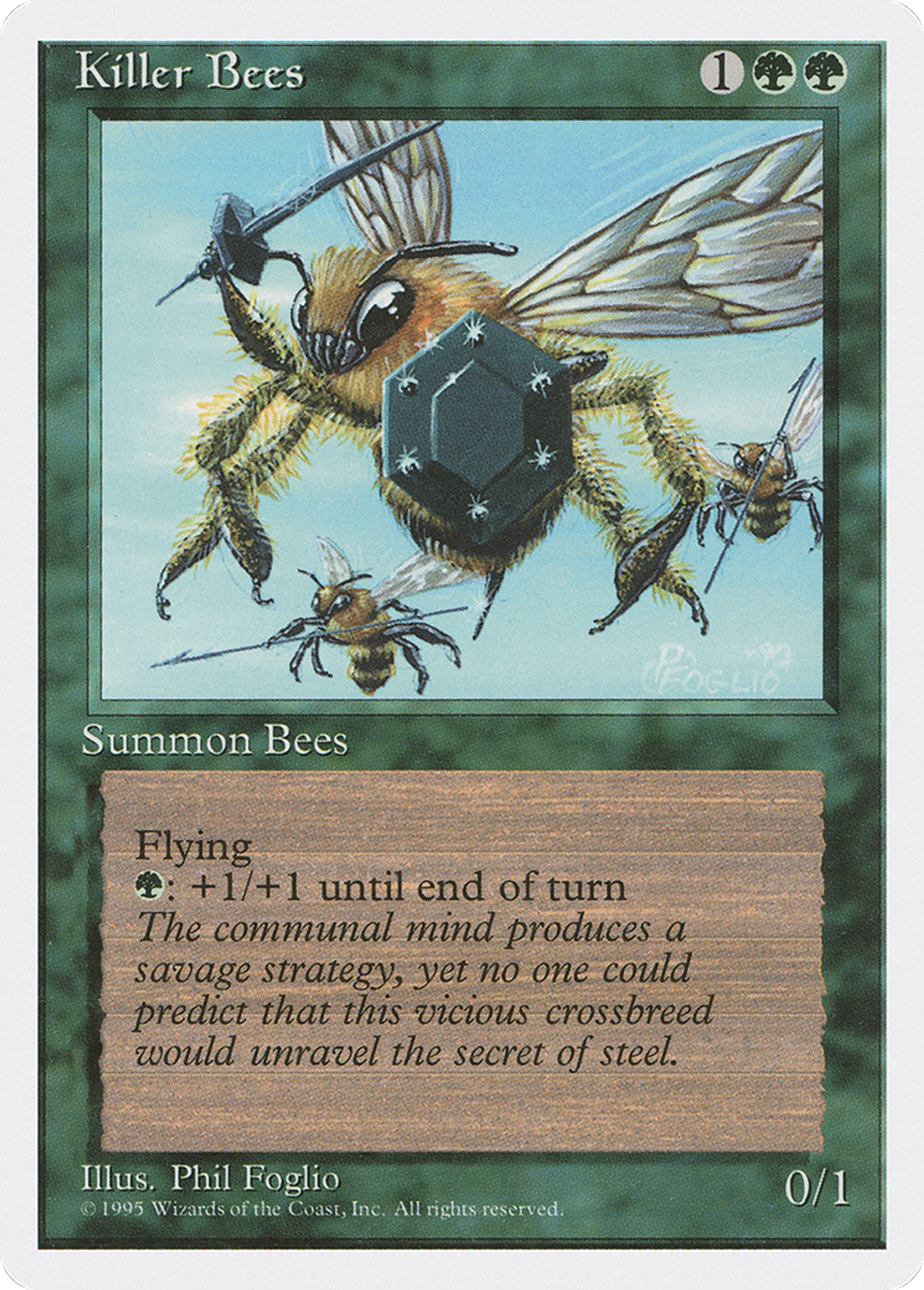 Killer Bees — Fourth Edition — Magic: The Gathering