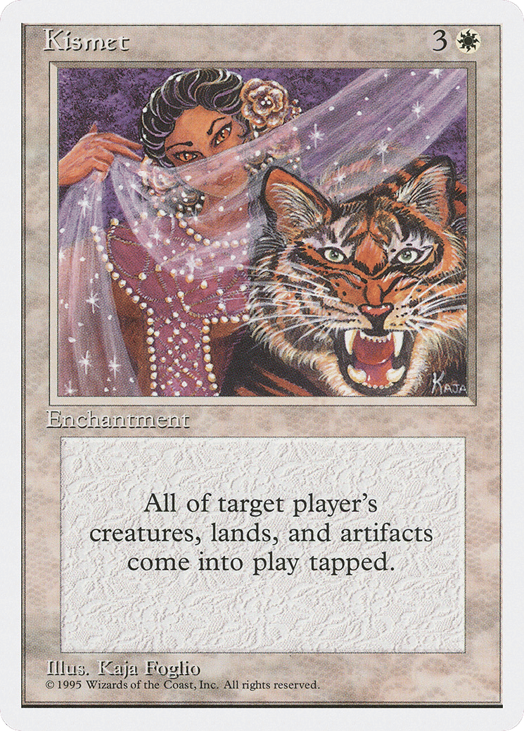 Kismet — Fourth Edition — Magic: The Gathering