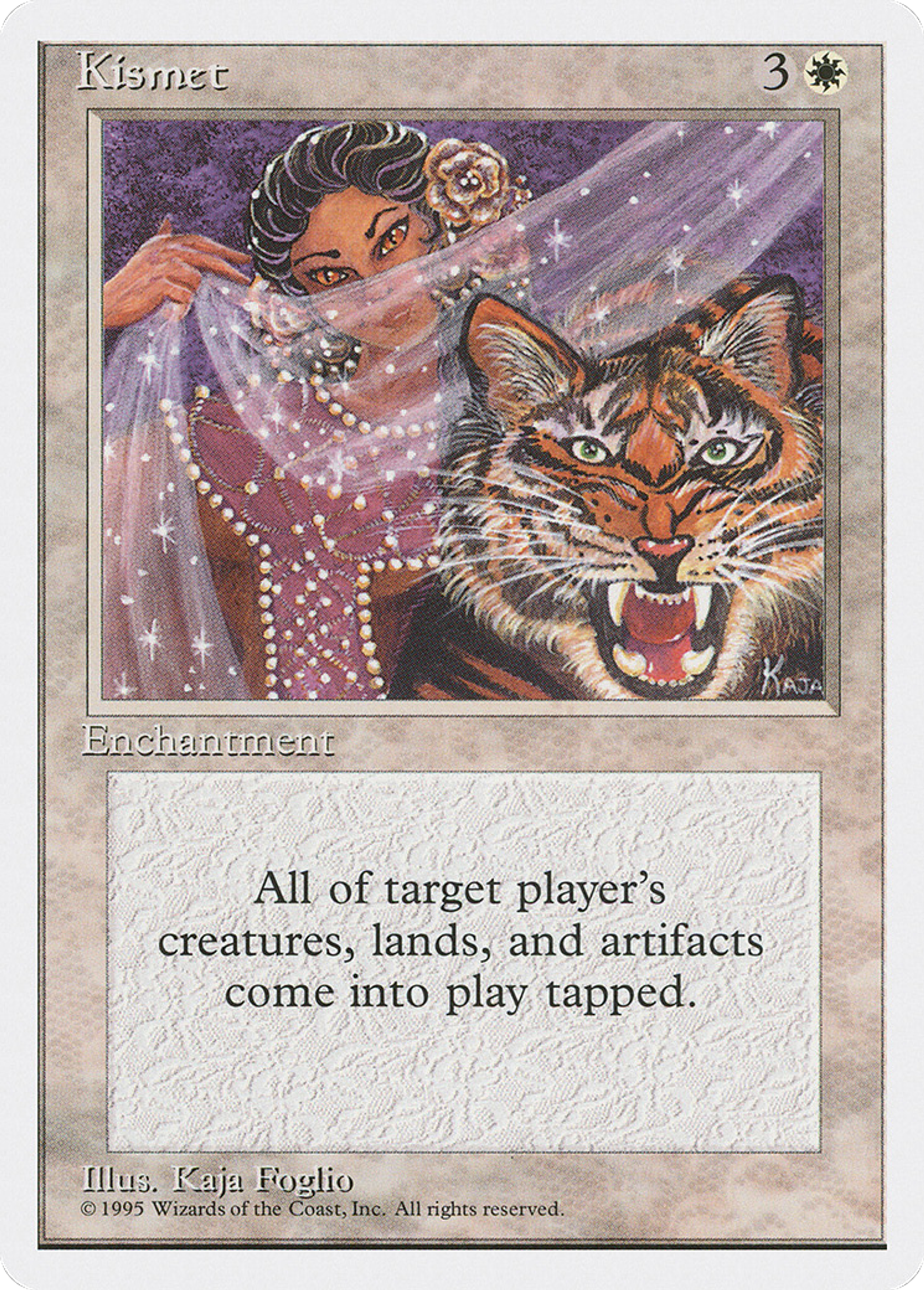 Kismet — Fourth Edition — Magic: The Gathering