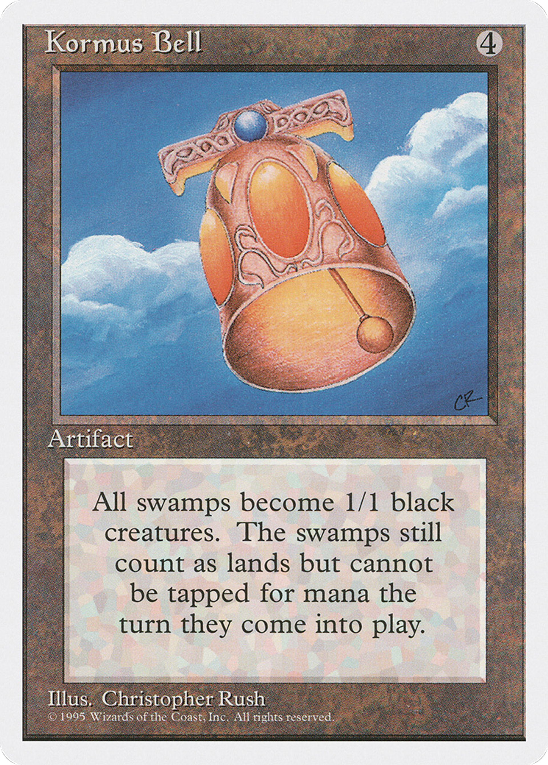 Kormus Bell — Fourth Edition — Magic: The Gathering