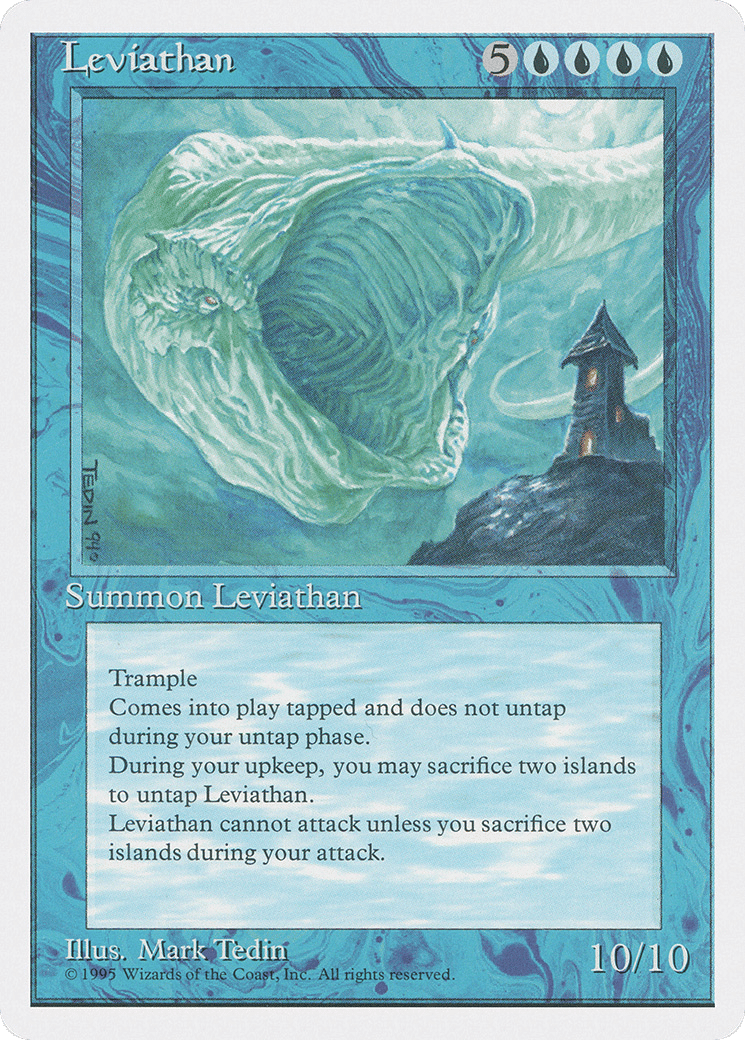 Leviathan — Fourth Edition — Magic: The Gathering