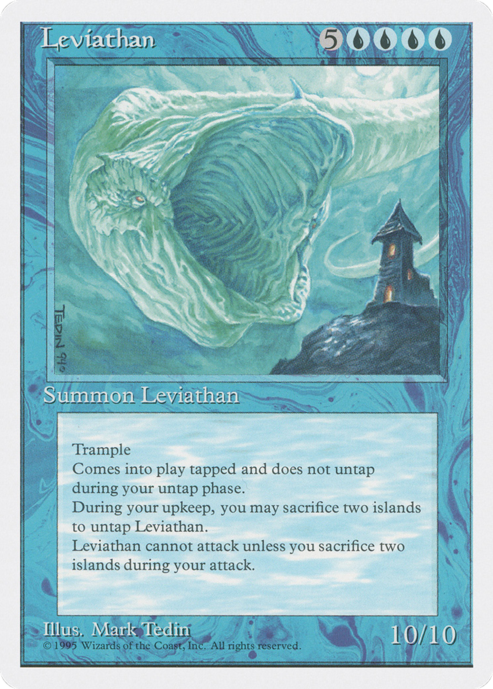Leviathan — Fourth Edition — Magic: The Gathering
