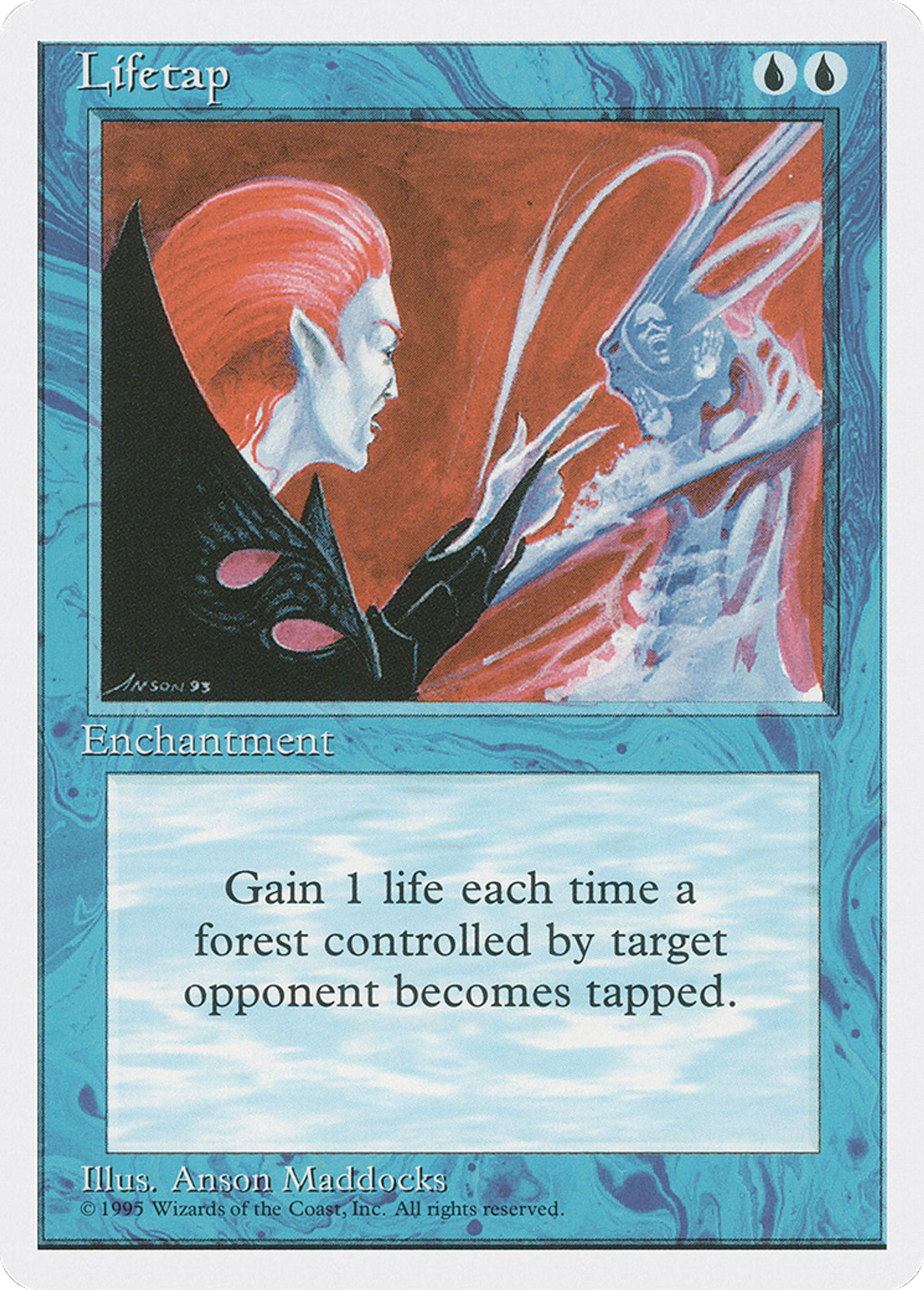 Lifetap — Fourth Edition — Magic: The Gathering