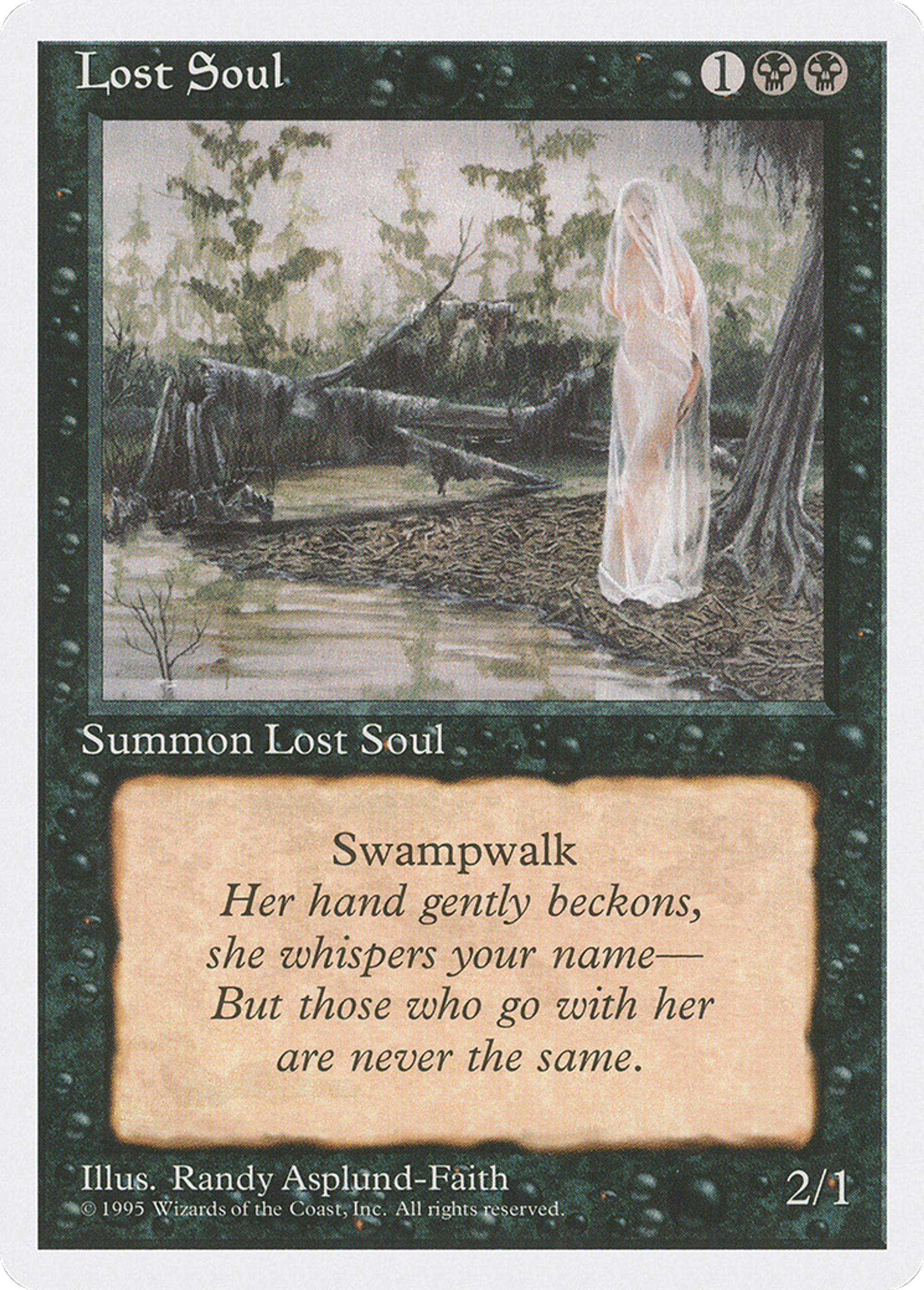Lost Soul — Fourth Edition — Magic: The Gathering