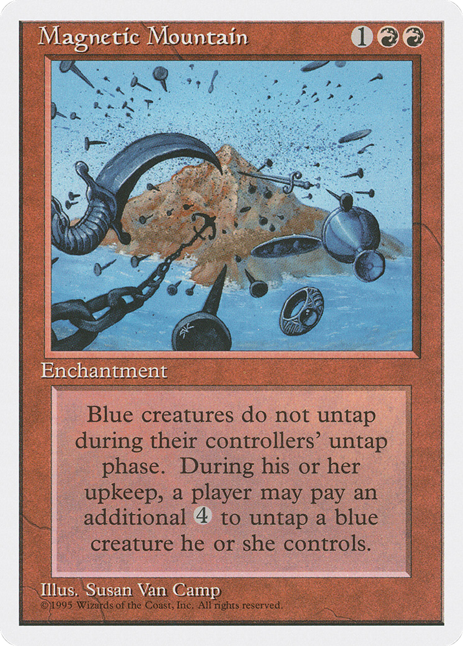 Magnetic Mountain — Fourth Edition — Magic: The Gathering