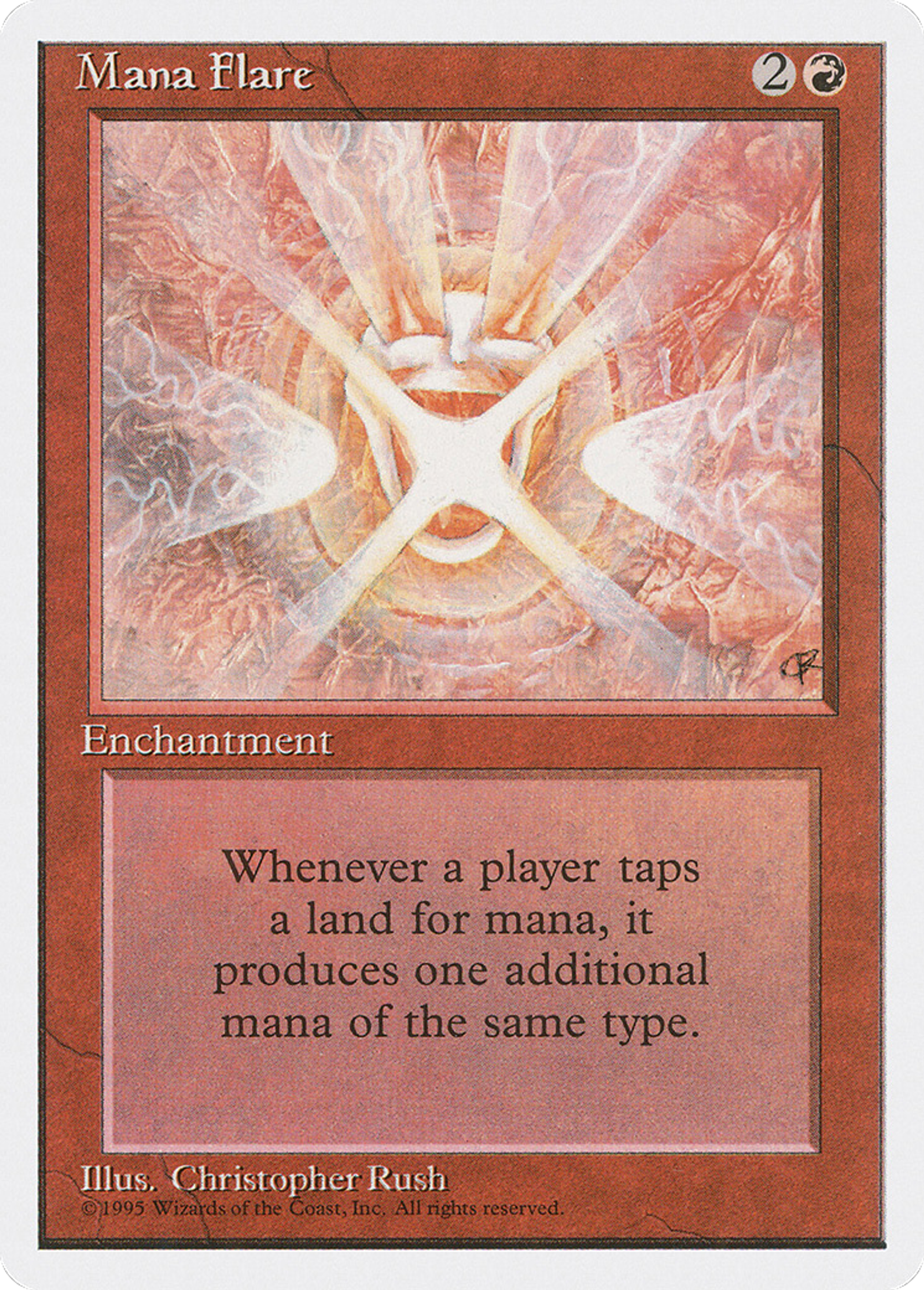 Mana Flare — Fourth Edition — Magic: The Gathering