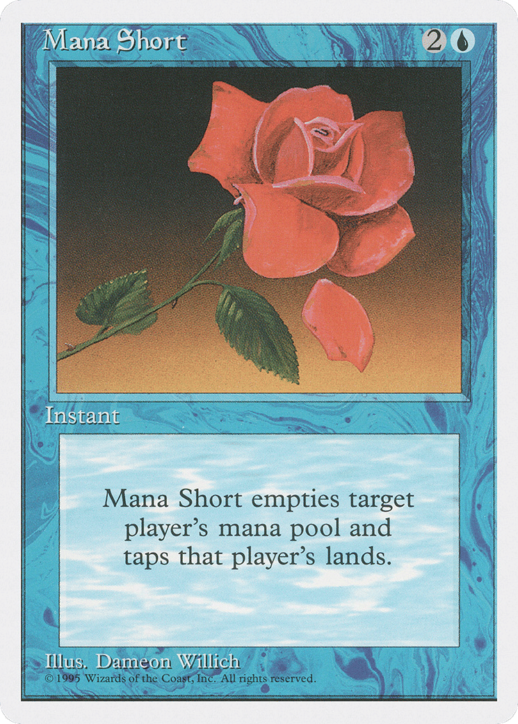 Mana Short — Fourth Edition — Magic: The Gathering